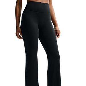 Nike Women's Zenvy High-Waisted Flared Leggings - Black - BLACK