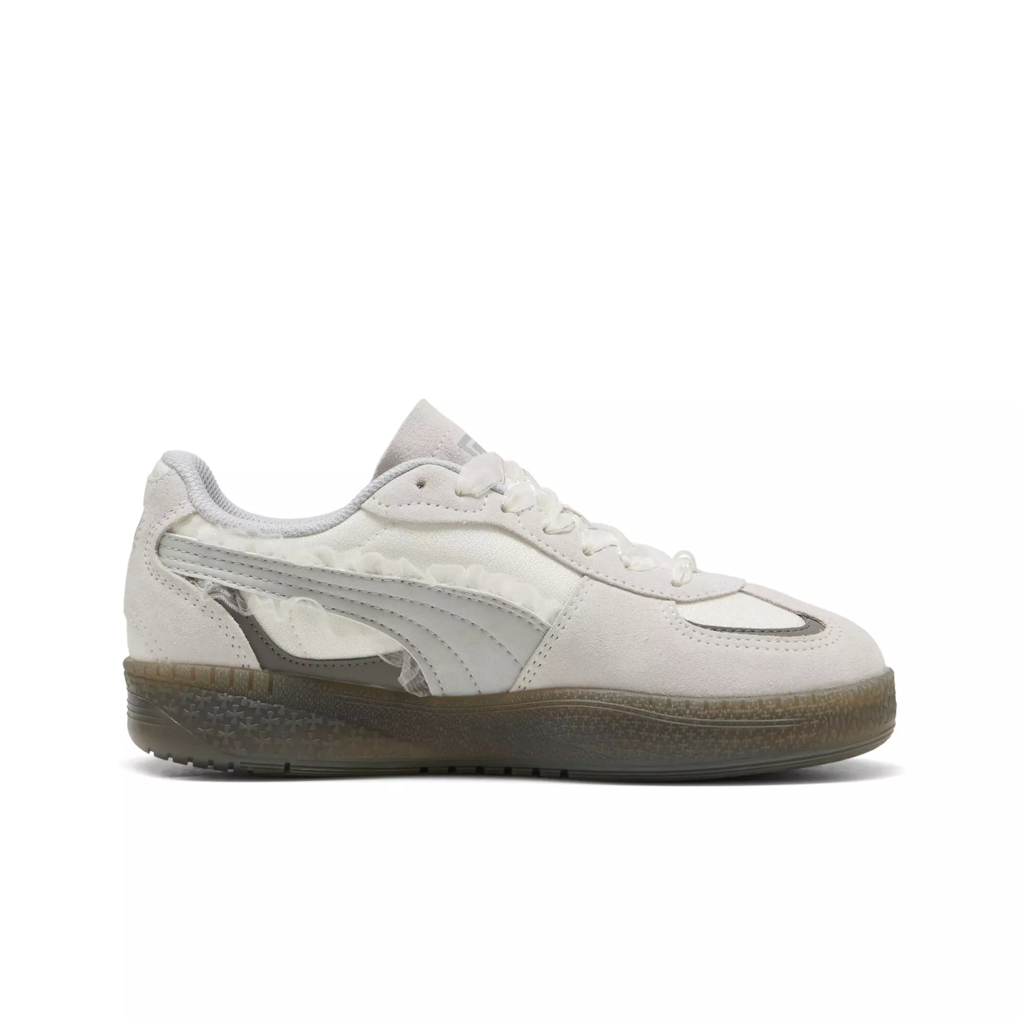 PUMA Palermo Moda Glam "Light Grey/White/Grey" Women's Shoe - LT GREY/WHITE/GREY
