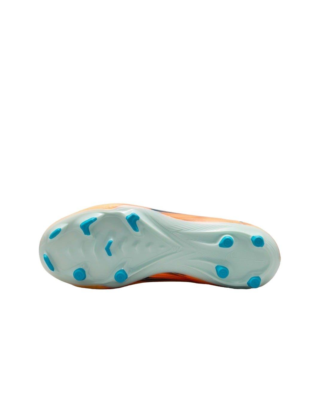 Nike Jr. Mercurial Vapor 16 Academy Grade School Kids' "Melon Tint/Igloo/Neo Turquoise" Soccer Cleat