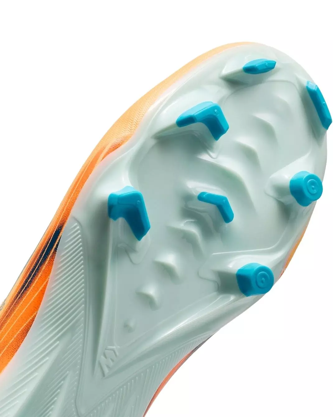 Nike Jr. Mercurial Vapor 16 Academy "Melon Tint/Igloo/Neo Turquoise" Grade School Kids' Soccer Cleat - MELON/INGLOO/TURQUOISE