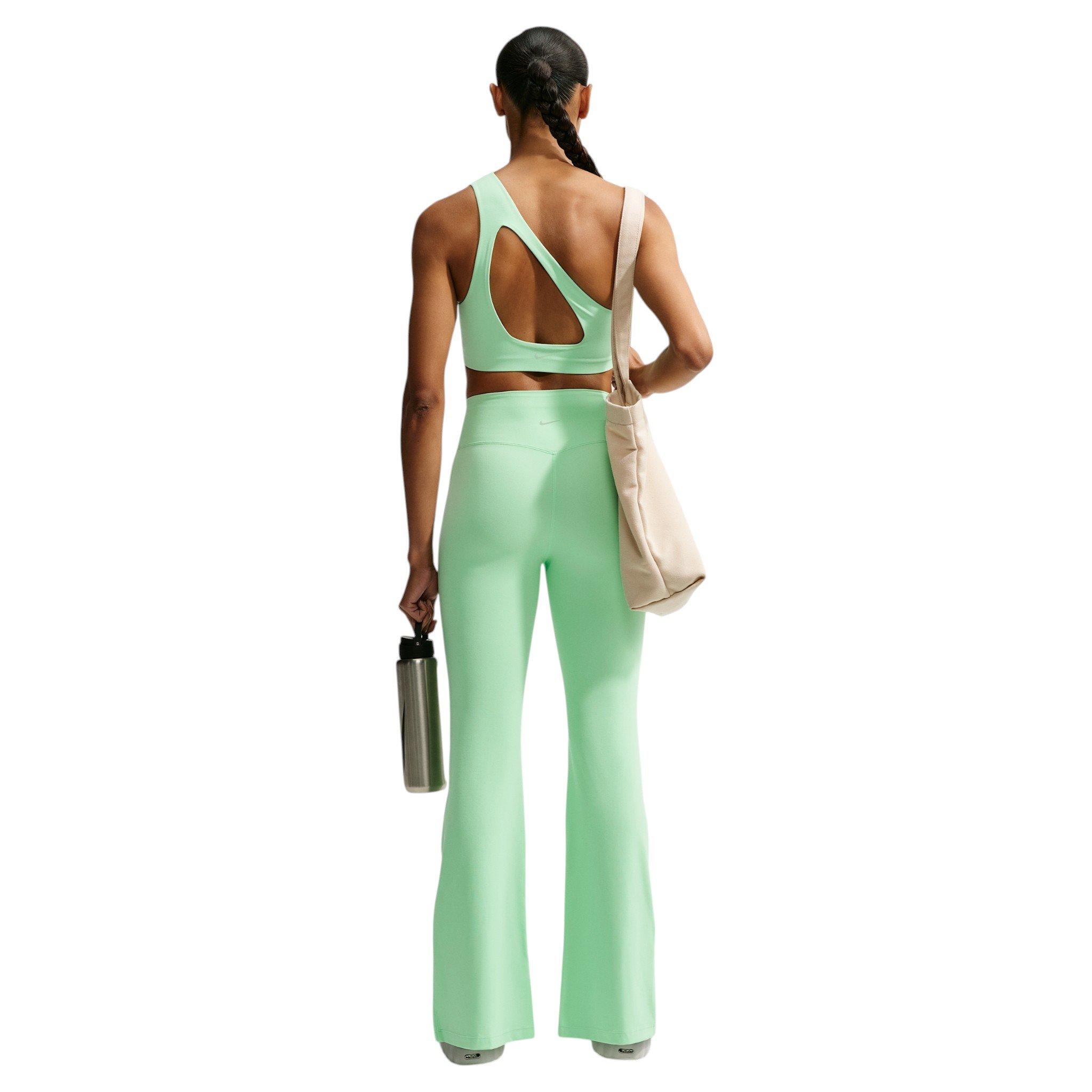 Nike Women's Zenvy High-Waisted Flared Leggings - Green - GREEN