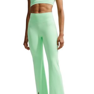 Nike Women's Zenvy High-Waisted Flared Leggings - Green - GREEN