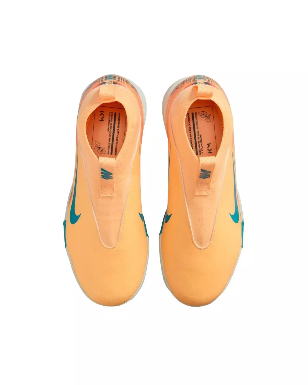 Nike Jr. Mercurial Superfly 10 Academy Turf "Melon/Igloo/Turquoise" Grade School Kids' Soccer Shoe - MELON/INGLOO/TURQUOISE