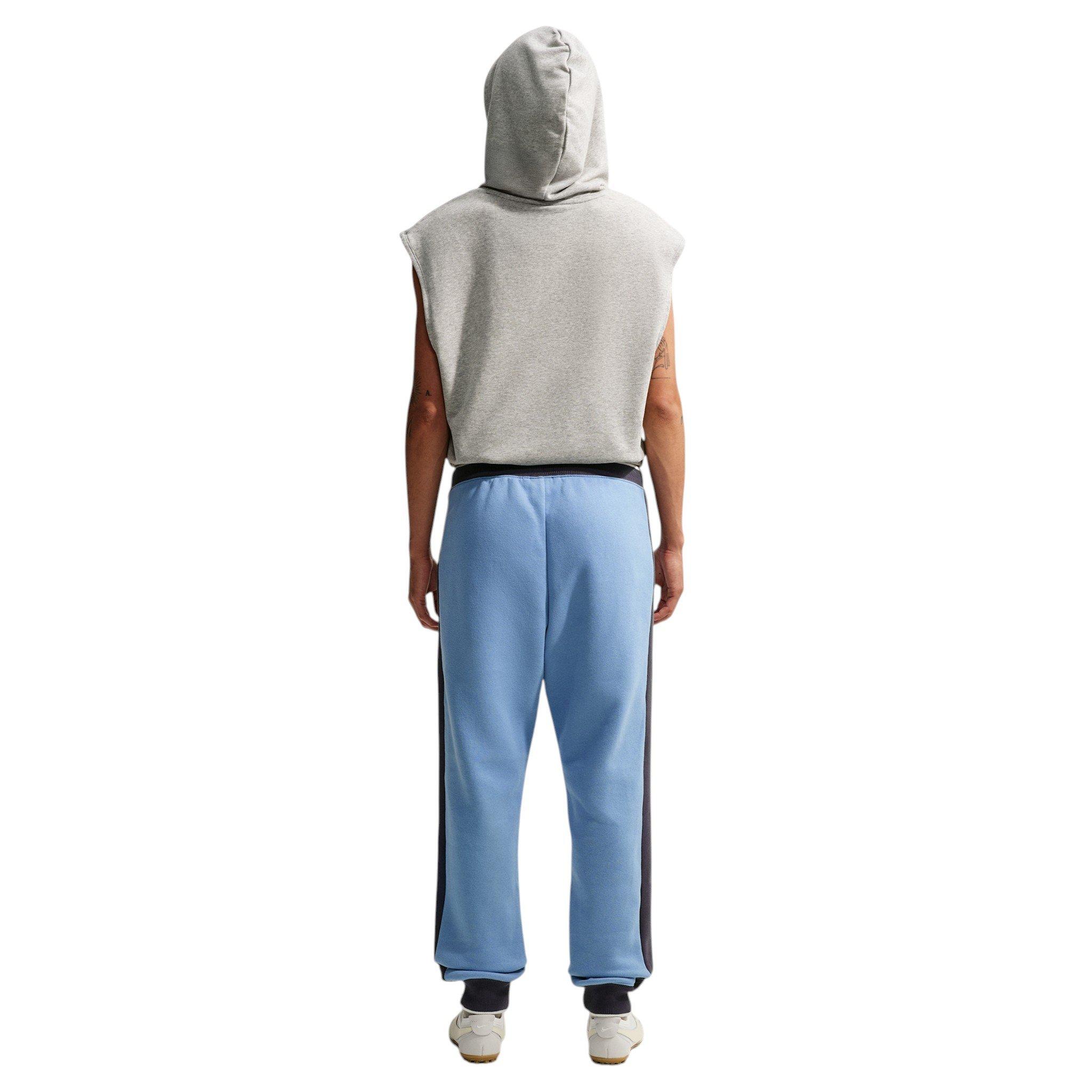 Nike Women's Studio Fleece Med-Weight Mid-Rise Joggers - Blue/Gridiron - BLUE/GRIDIRON