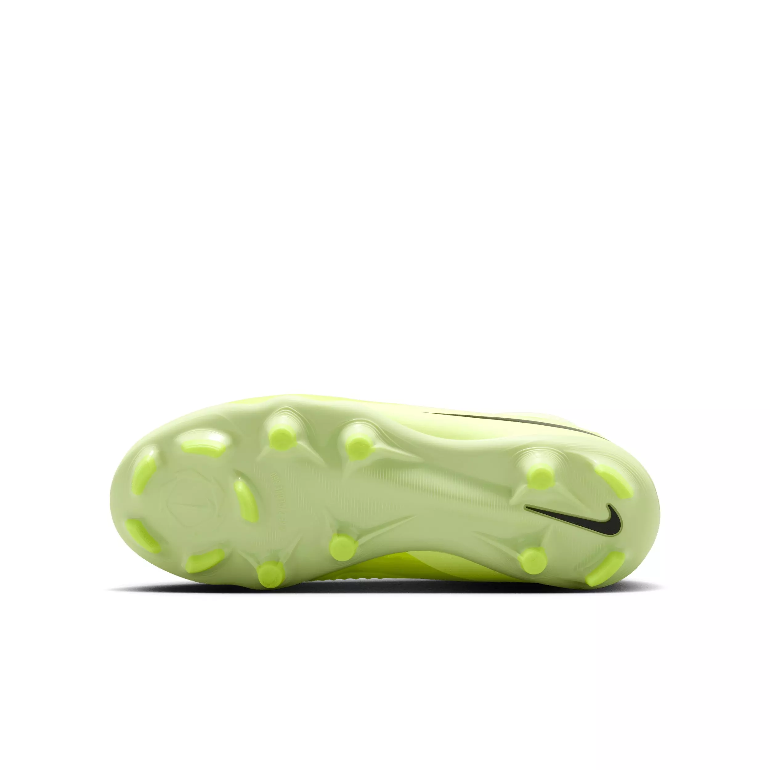 Nike Jr. Phantom 6 High Academy MG "Hyper Crimson/Limelight/Black" Grade School Kids' Soccer Cleat - CRIMSON/LIMELIGHT/BLACK