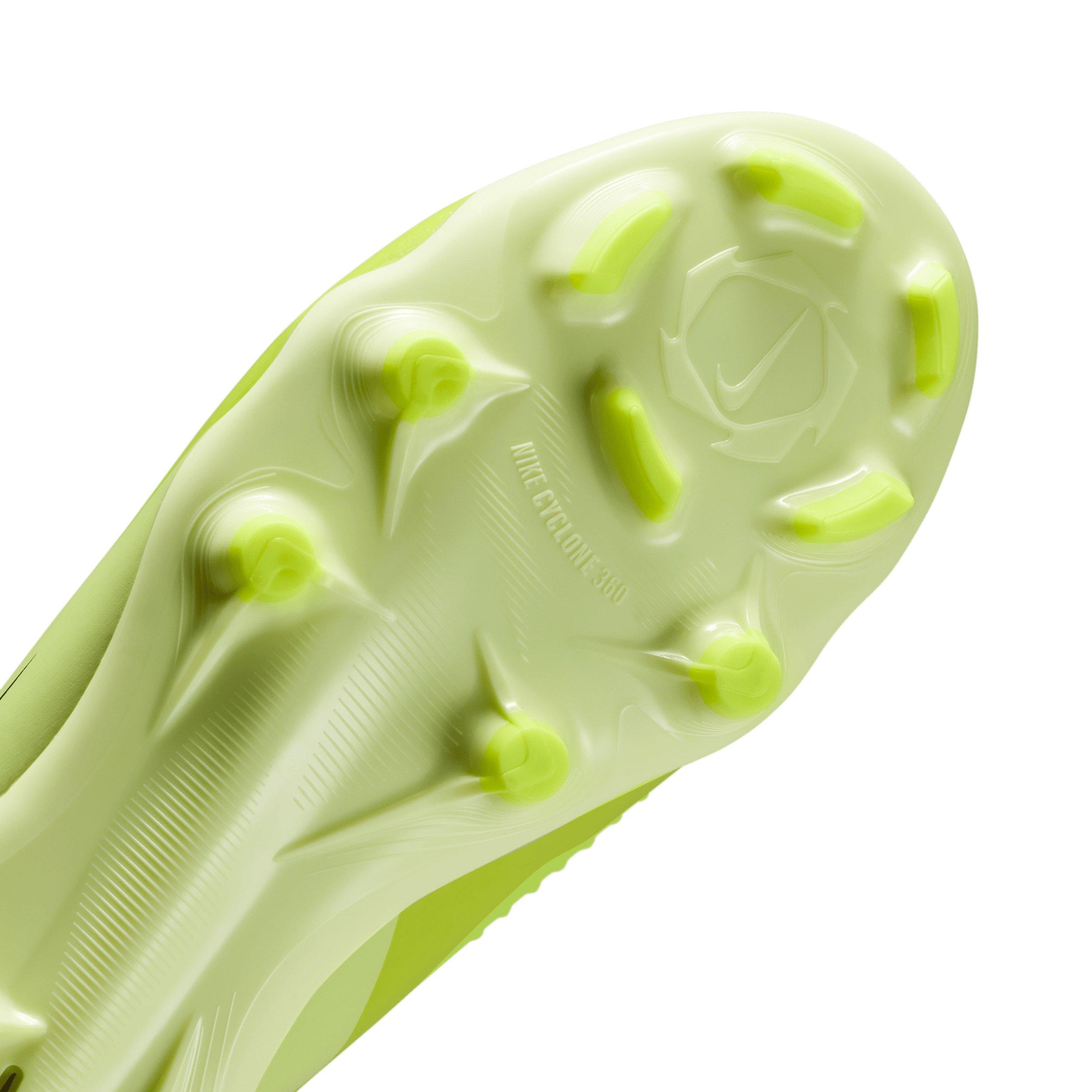 Nike Jr. Phantom 6 High Academy MG Grade School Kids' "Hyper Crimson/Limelight/Black" Soccer Cleat