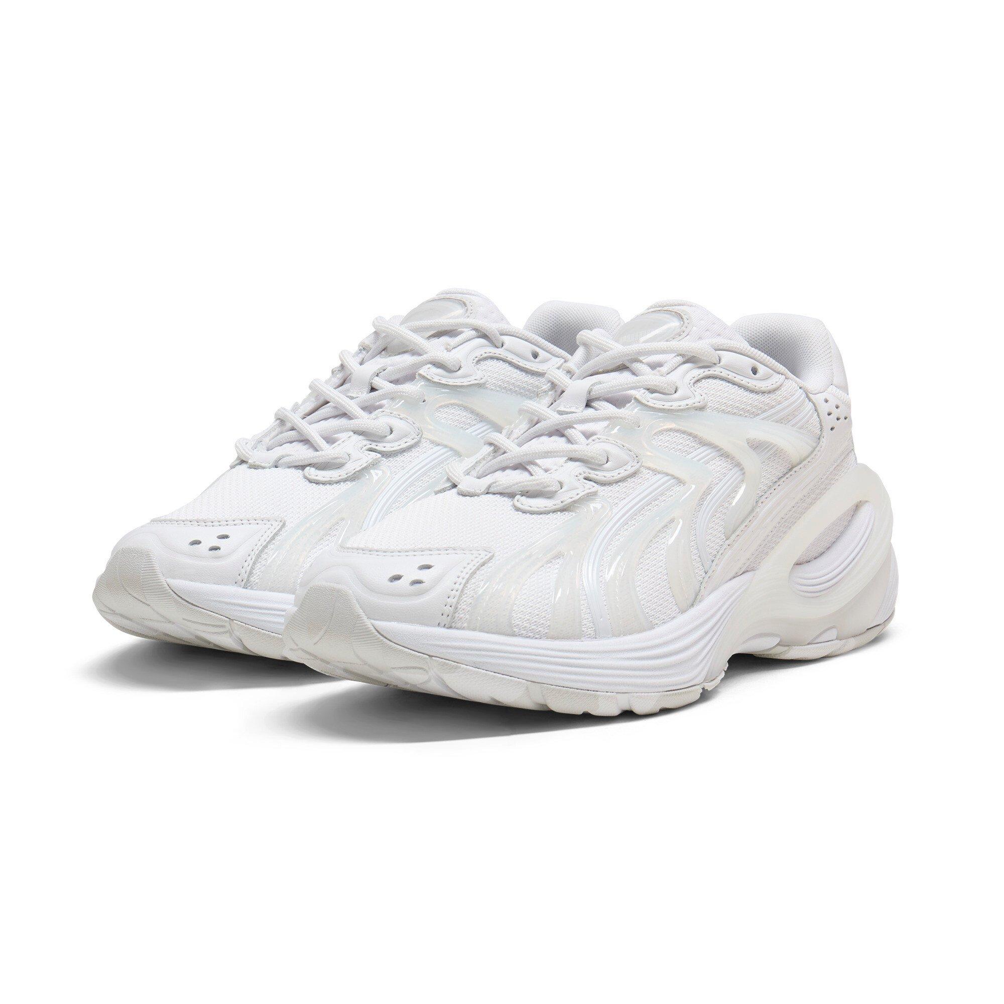 PUMA Inverse Echo "White/White" Women's Shoe - WHITE/WHITE Thumbnail View 3