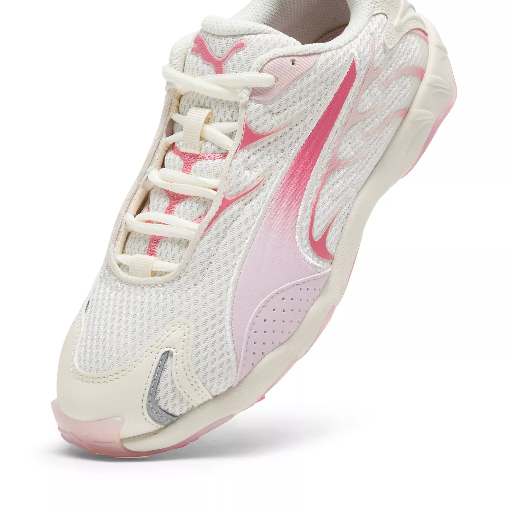 PUMA Inhale "Off White/White/Pink" Women's Shoe - OFF WHITE/WHITE/PINK
