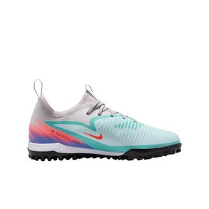 Nike Jr. Phantom 6 Low Academy Turf NU "Pistachio Frost/Hyper Orange" Grade School Kids' Soccer Shoe