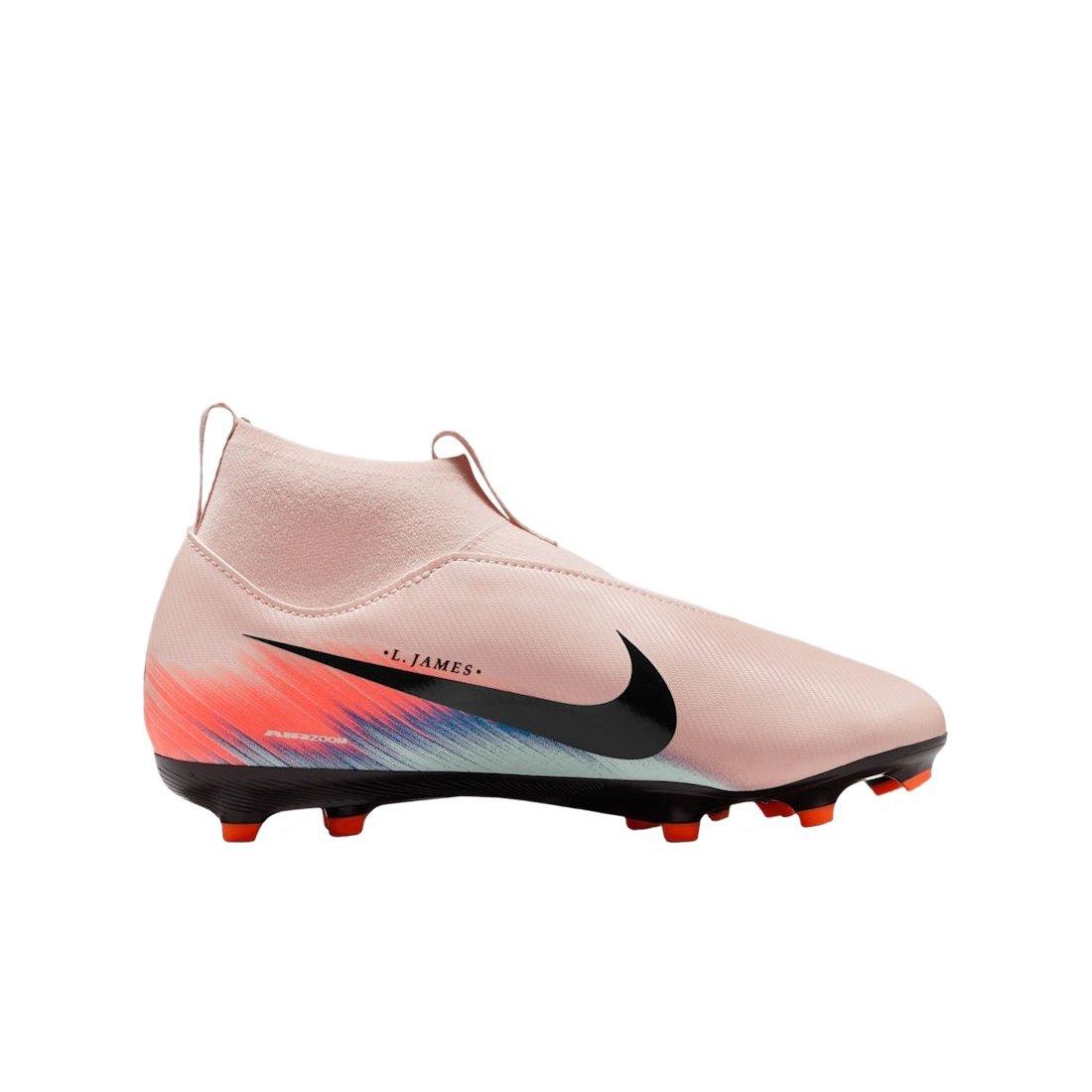 Nike JR Superfly 10 Academy MG "Silt Red/Racer Blue" Grade School Kids' Soccer Cleat - RED/BLUE Thumbnail View 1