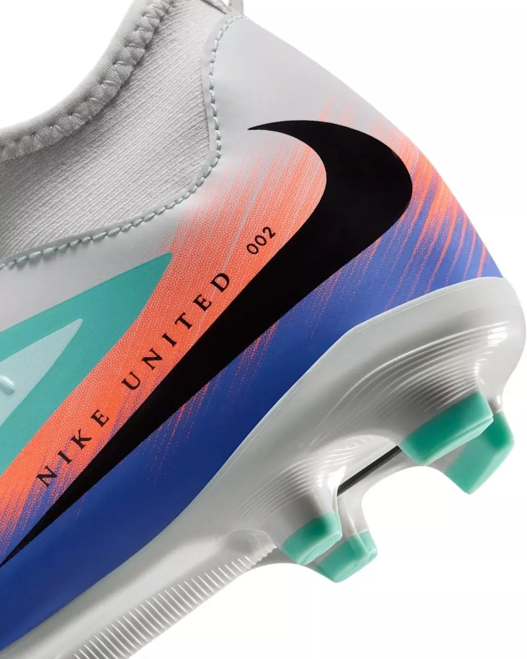 Nike Jr. Phantom 6 High Academy MG "Pistachio Frost/Hyper Orange" Grade School Kids' Soccer Cleat - PISTACHIO/ORANGE