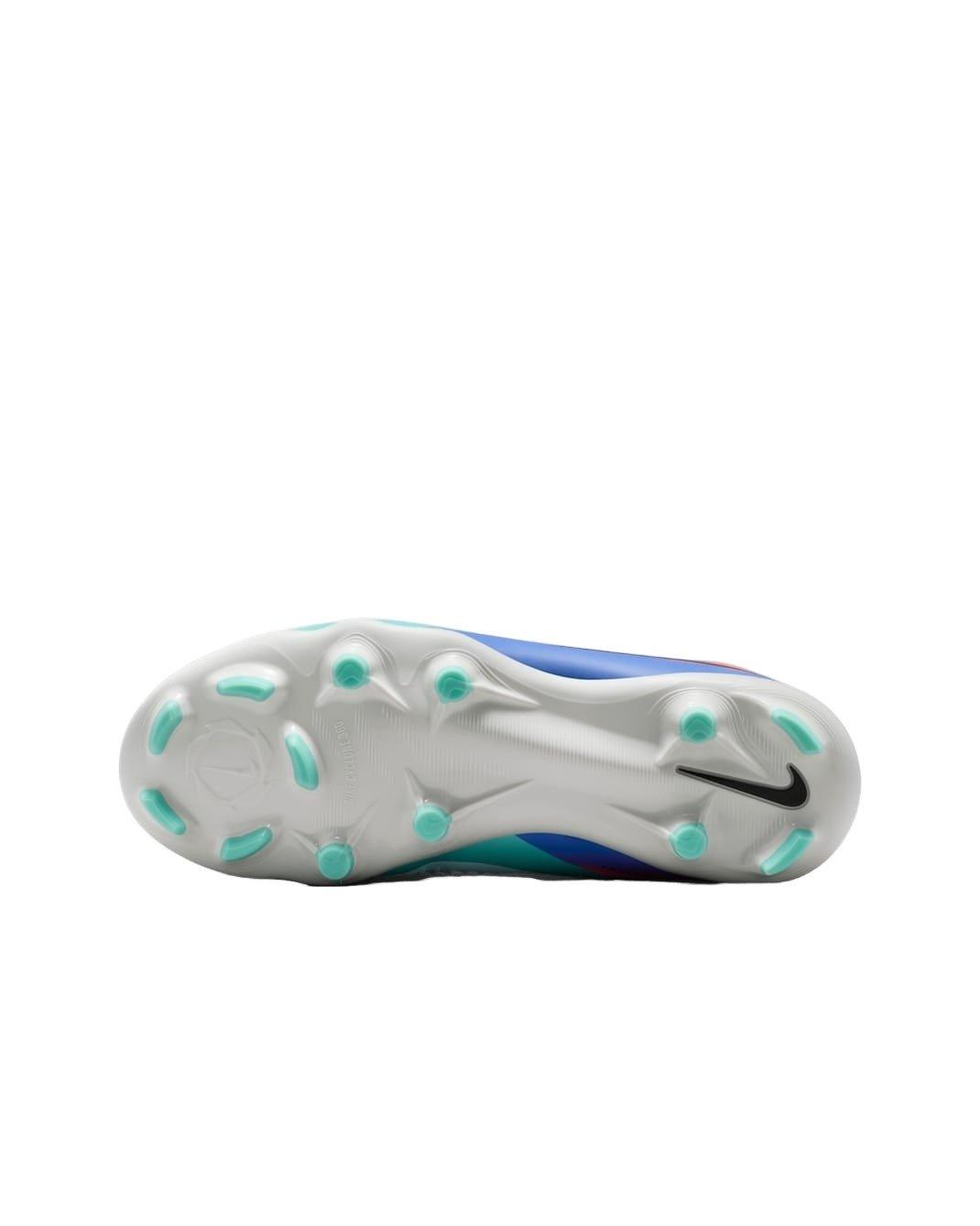 Nike Jr. Phantom 6 High Academy MG "Pistachio Frost/Hyper Orange" Grade School Kids' Soccer Cleat - PISTACHIO/ORANGE Thumbnail View 9