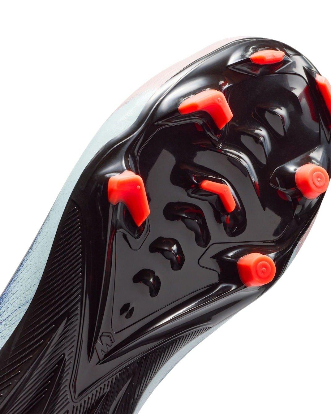 Nike United Jr. Mercurial Vapor 16 Academy "Silt Red/Racer Blue" Grade School Kids' Soccer Cleat - RED/BLUE Thumbnail View 8