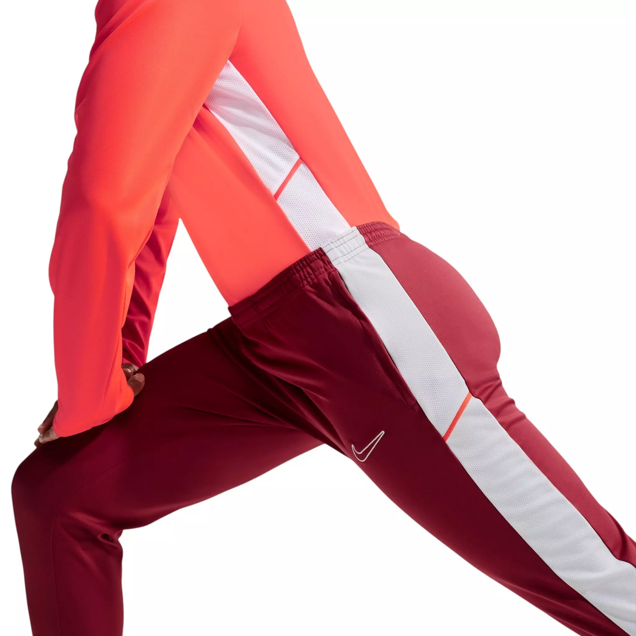 Nike Women's Academy25 Dri-FIT Soccer Pants - Red/White - RED/WHITE