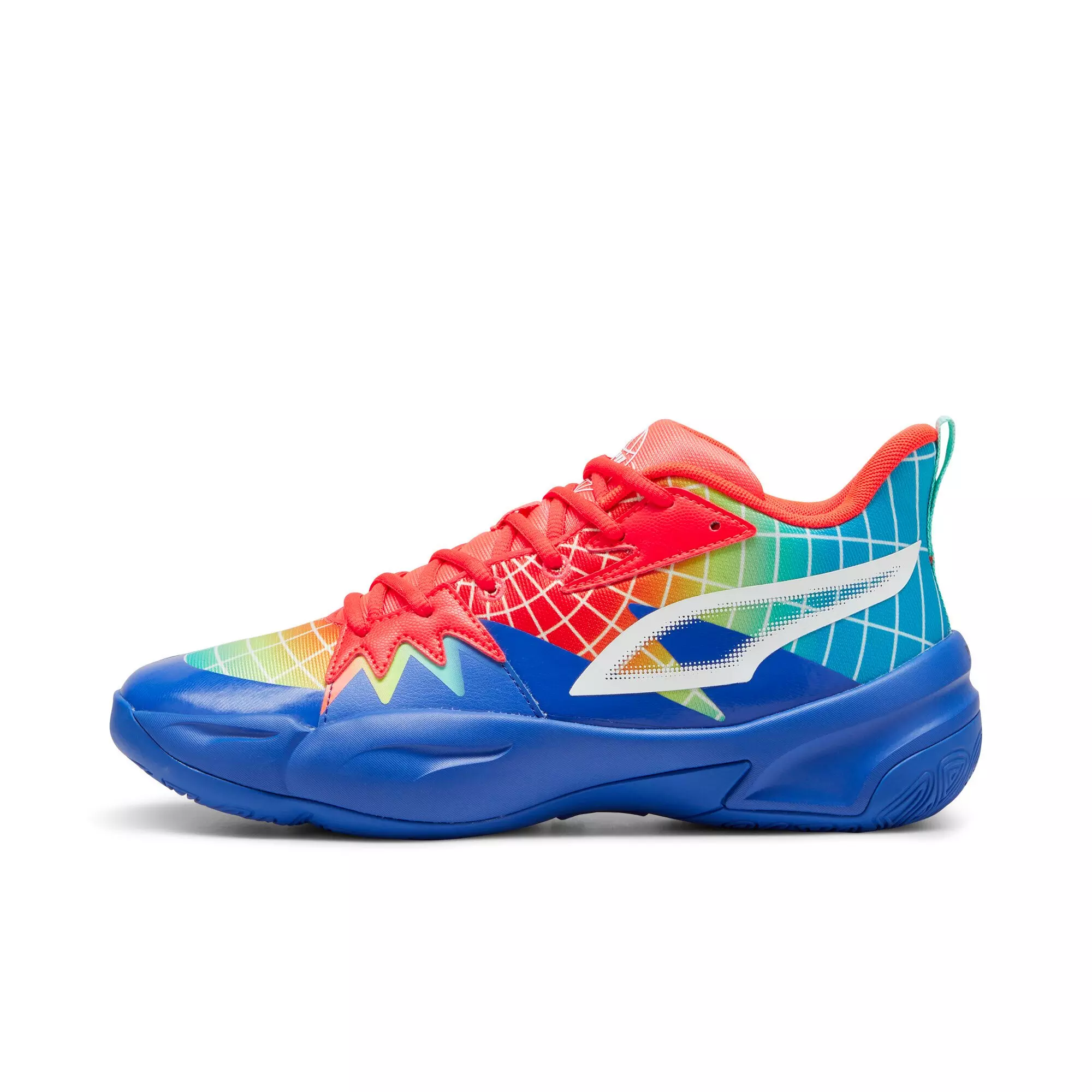 PUMA Genetics Marcus Smart "Royal Sapphire/Red Blast" Men's Basketball Shoe - ROYAL/RED