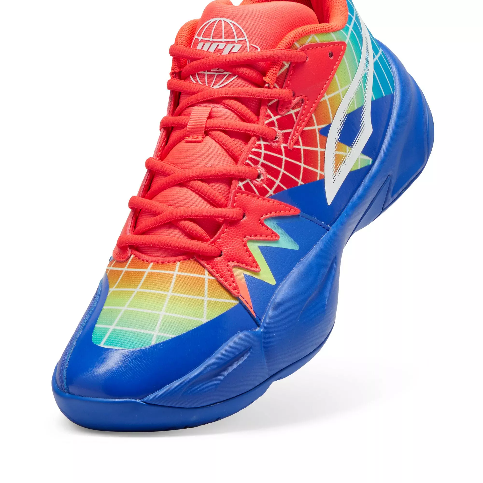 PUMA Genetics Marcus Smart "Royal Sapphire/Red Blast" Men's Basketball Shoe - ROYAL/RED