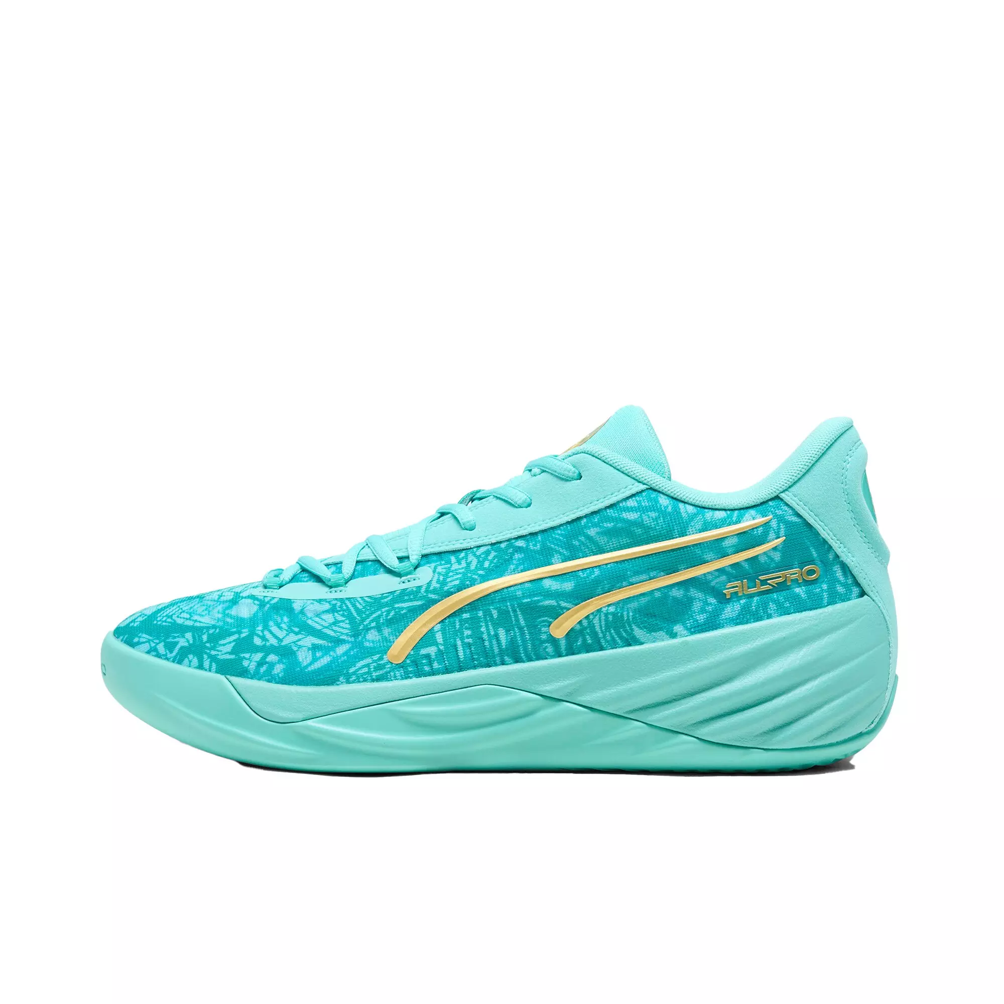 PUMA All-Pro Nitro Mexico "Aquatic/Sparkling Green" Men's Basketball Shoe - AQUATIC/GREEN