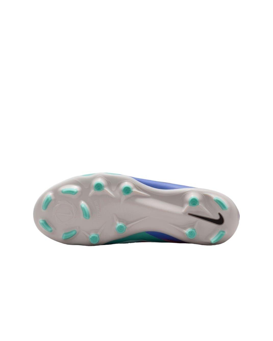 Nike JR Phantom 6 Low Academy MG "Pistachio Frost/Hyper Orange" Grade School Kids' Soccer Cleat - PISTACHIO/ORANGE Thumbnail View 9