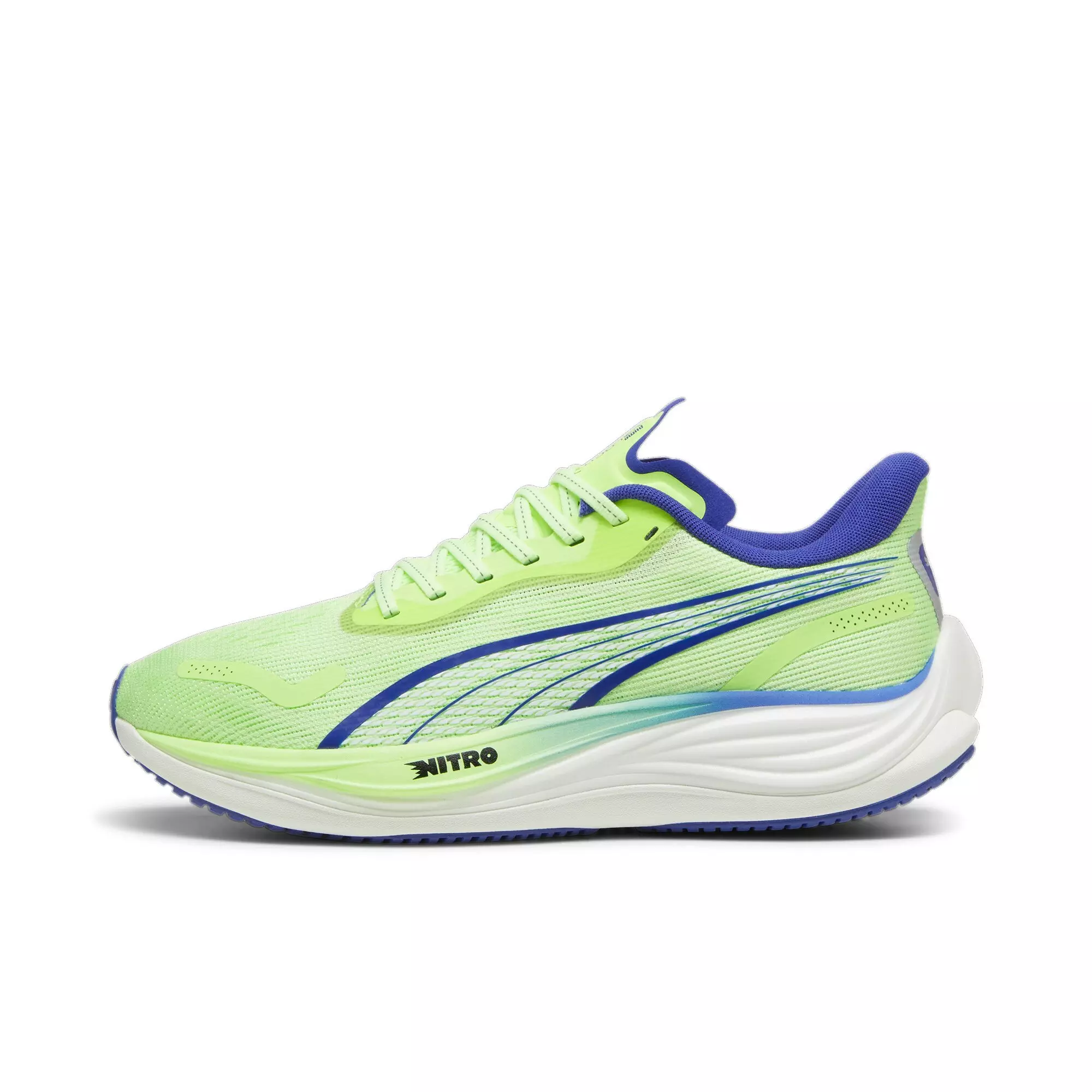 PUMA Velocity NITRO 3 "Fizzy Apple/Lapis Lazuli" Men's Running Shoe - APPLE/LAPIS