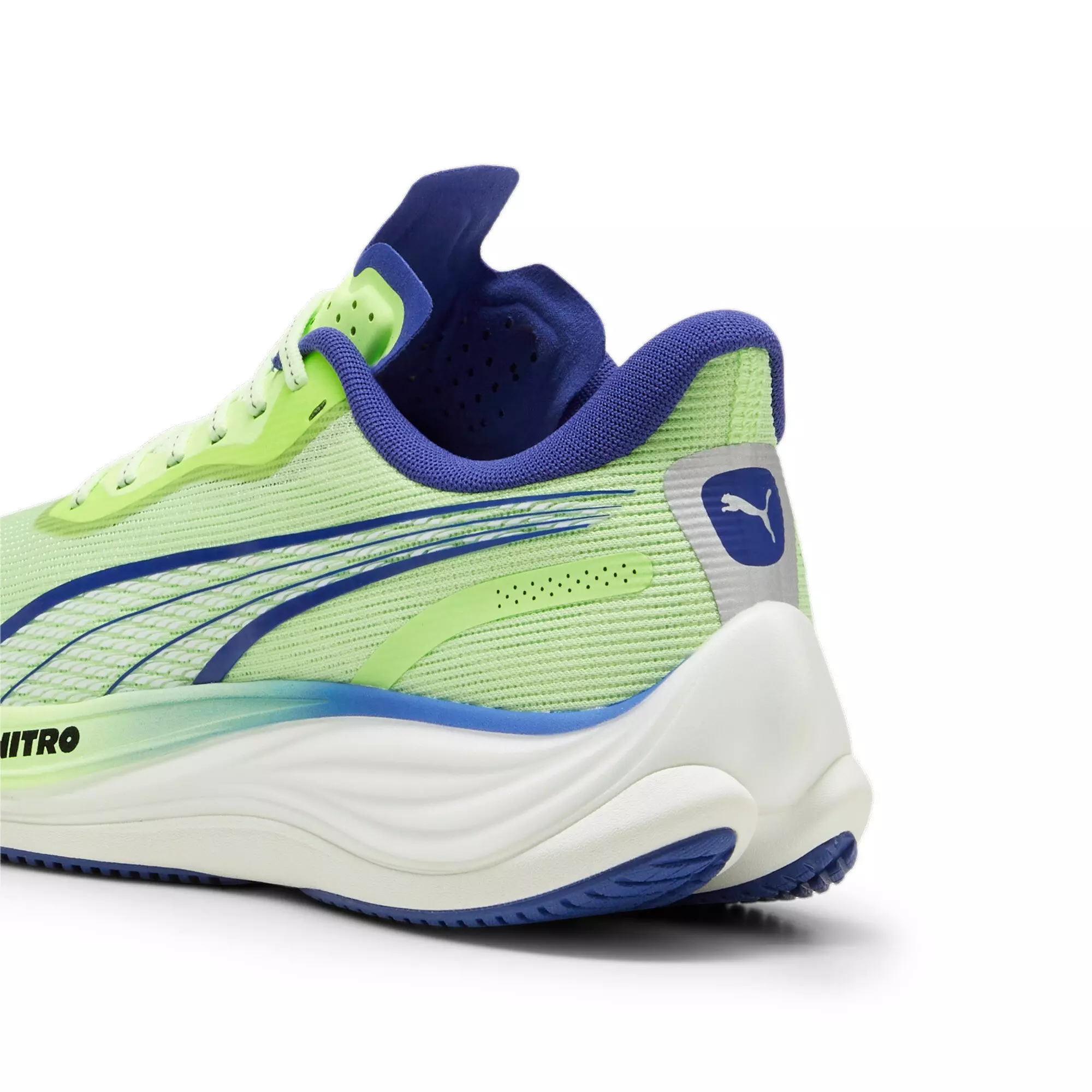 PUMA Velocity NITRO 3 "Fizzy Apple/Lapis Lazuli" Men's Running Shoe - APPLE/LAPIS