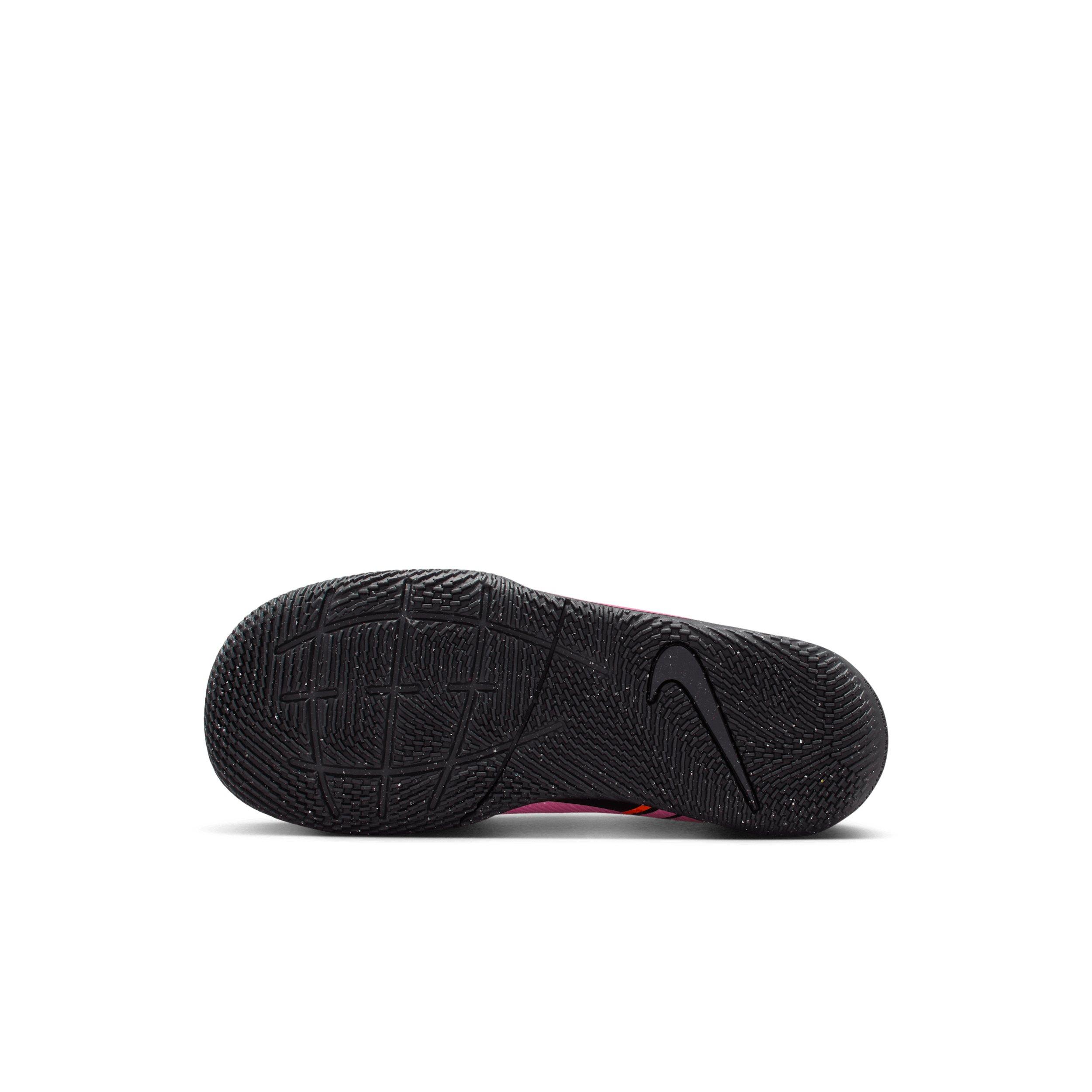 Nike Jr. Mercurial Vapor 16 Club IC Preschool Kids' "Magic Flamingo/Total Crimson/Black" Soccer Shoe