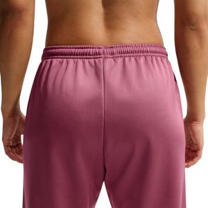 Nike Women's Studio Fleece Sport Therma-FIT Mid-Rise Pants - Pink Smoke - PINK SMOKE