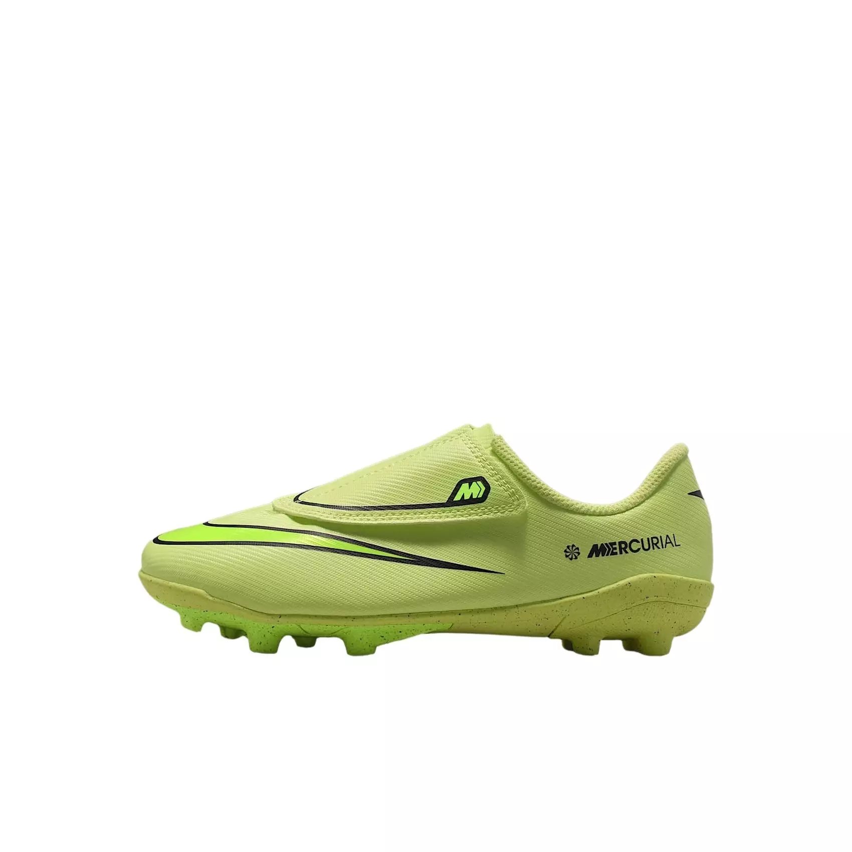 Nike Jr. Mercurial Vapor 16 Club MG "Limelight/Hyper Crimson/Volt" Preschool Kids' Soccer Cleat - LIMELIGHT/CRIMSON/VOLT