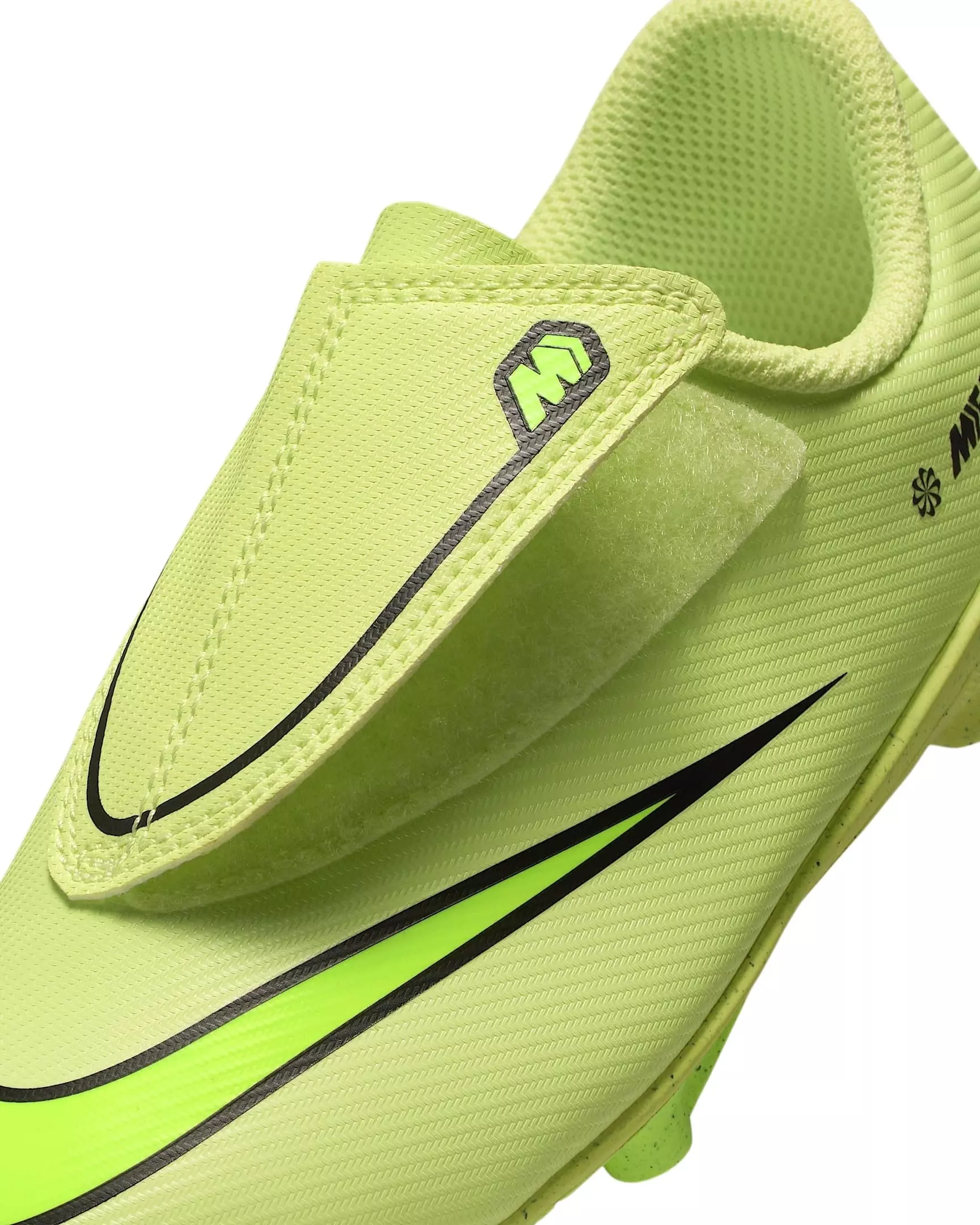 Nike Jr. Mercurial Vapor 16 Club MG "Limelight/Hyper Crimson/Volt" Preschool Kids' Soccer Cleat - LIMELIGHT/CRIMSON/VOLT