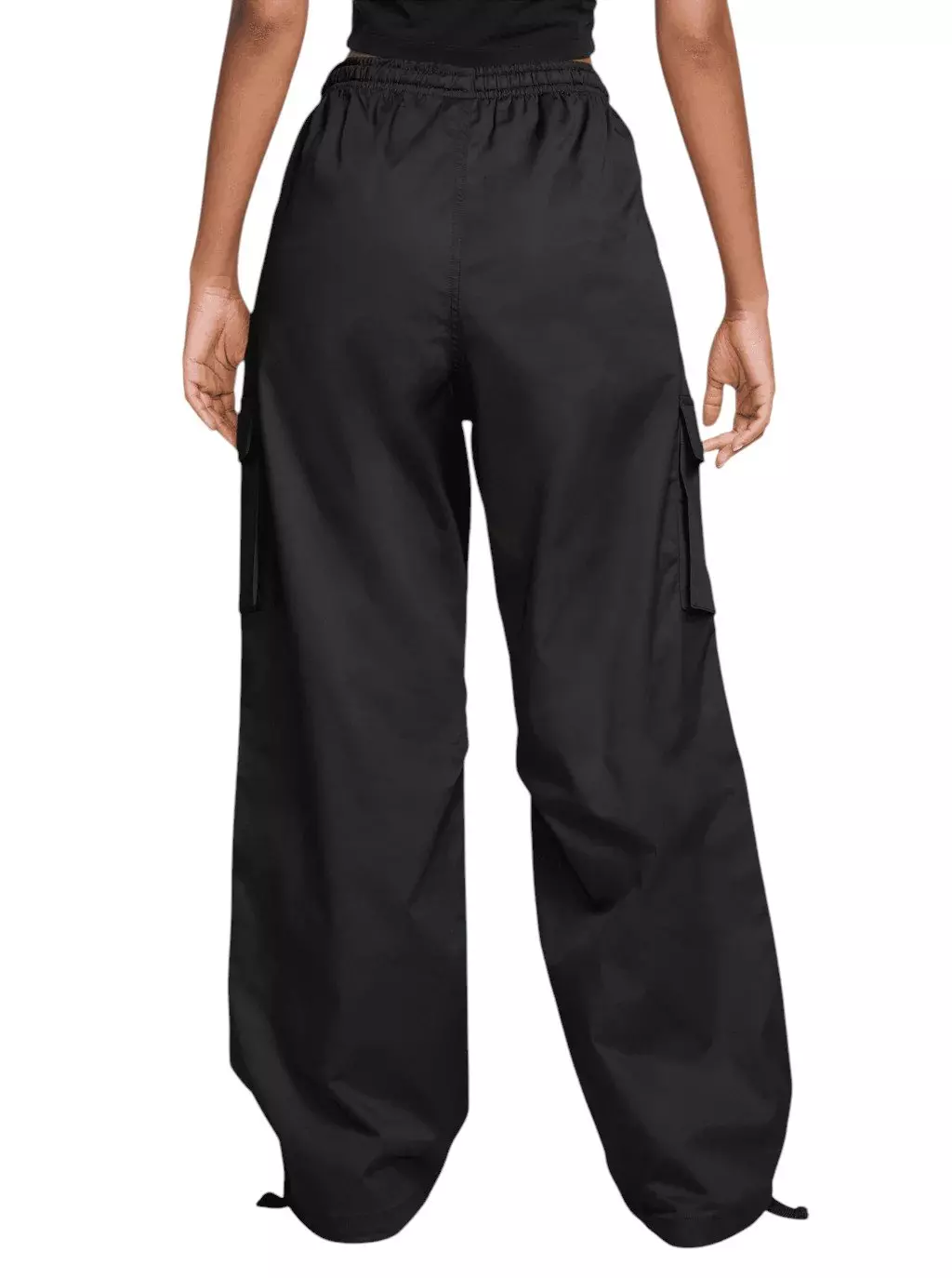 Nike Women's Street Utility Woven Cargo Pants - Black - BLACK
