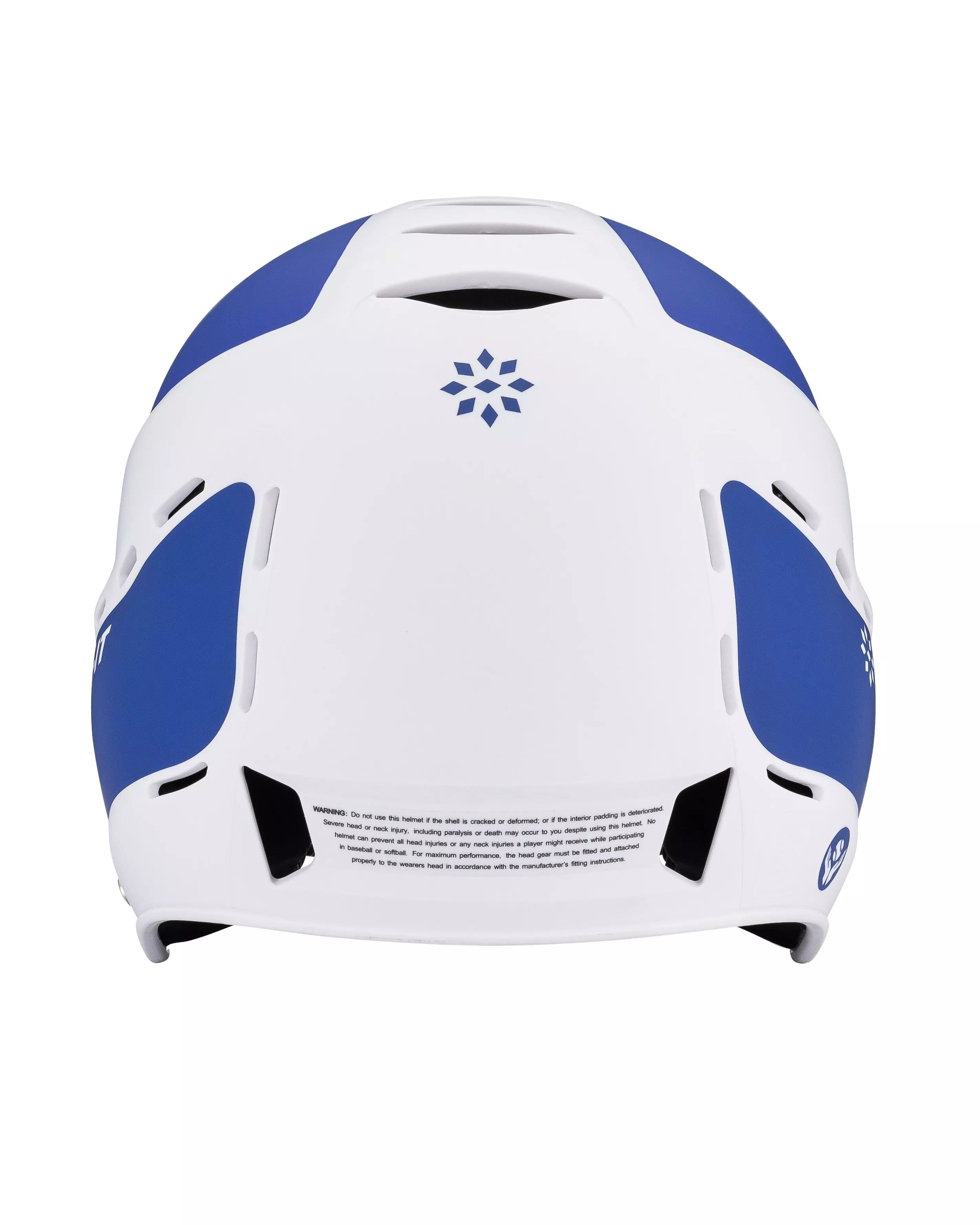 RIP-IT Vision Pro Two-Tone Matte S/M Softball Helmet - ROYAL/WHITE