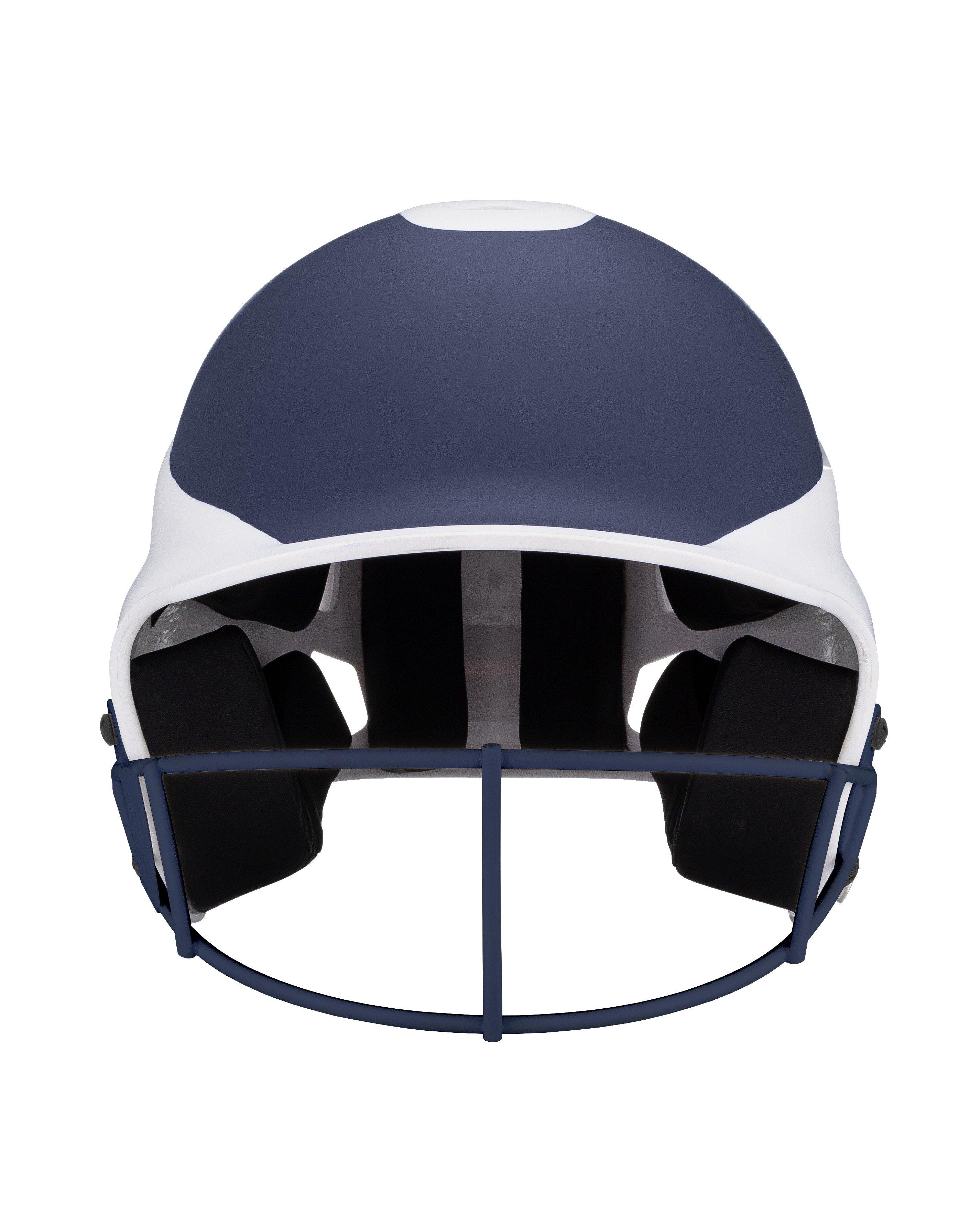 RIP-IT Vision Pro Two-Tone Matte S/M Softball Helmet - NAVY/WHITE Thumbnail View 3