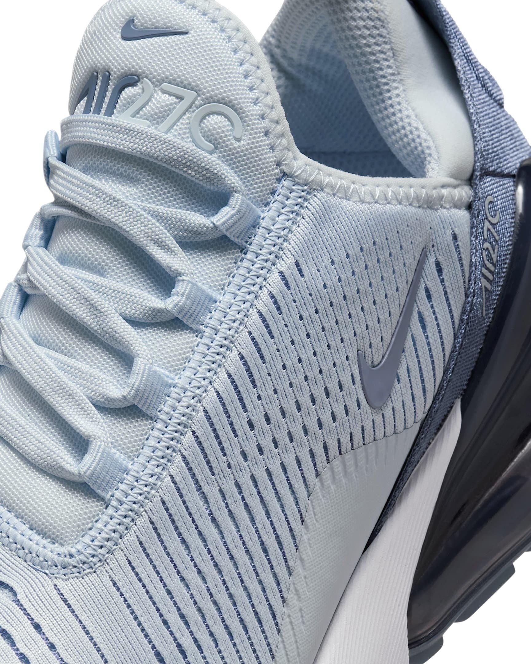 Nike Air Max 270 "Blue Tint/White/Ashen Slate" Women's Shoe - BLUE/WHITE/SLATE Thumbnail View 7