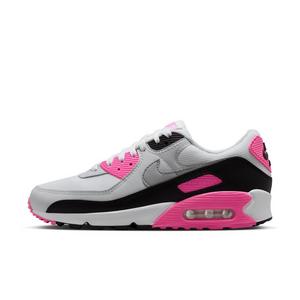Nike Air Max 90 "White/Pink Glow/Black/Wolf Grey" Women's Shoe
