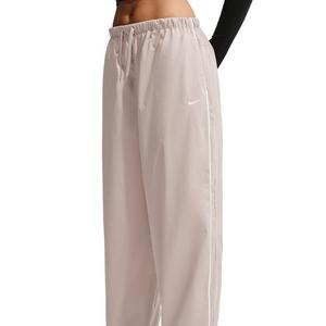 Nike Women's Sportswear Loose High-Waisted Track Pants - Cream - CREAM