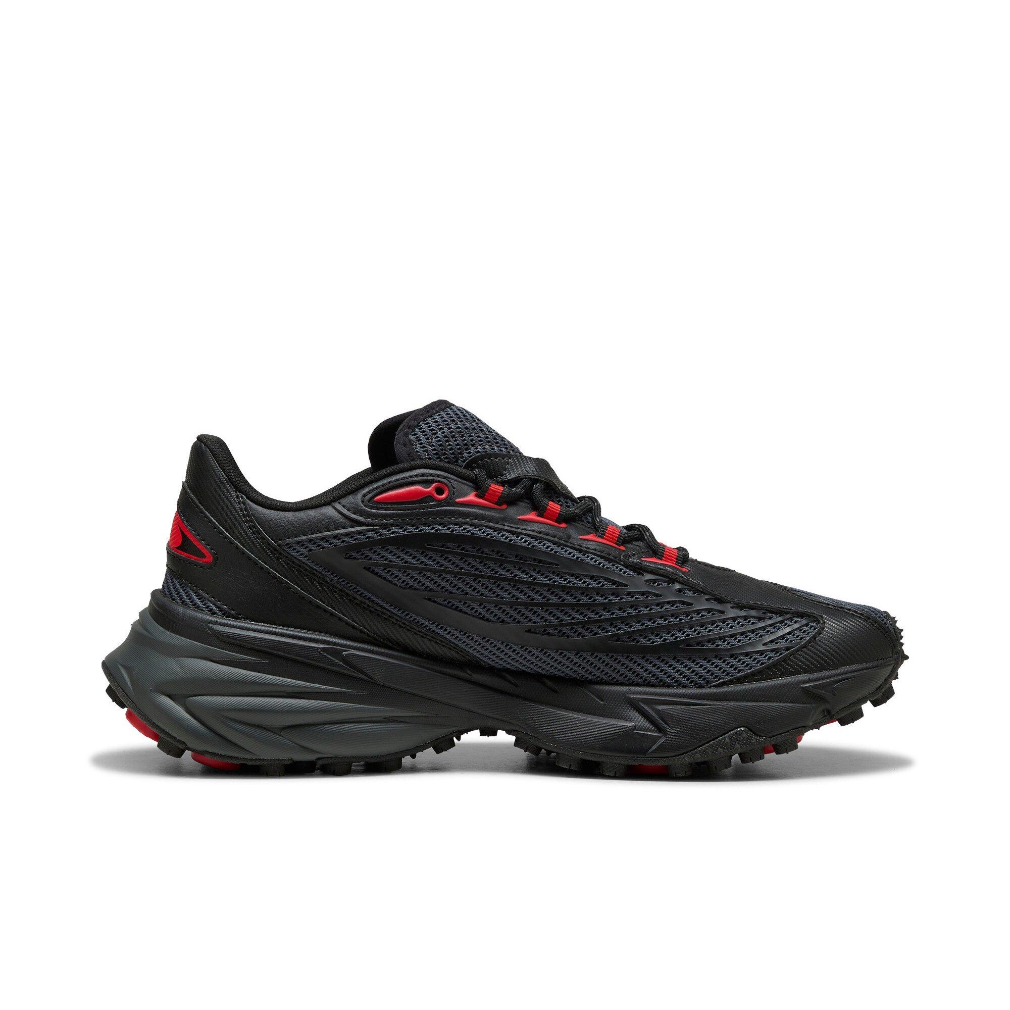 PUMA Spirex Ultra Mentality "Shadow Grey/PUMA Black/PUMA Red" Men's Shoe - GREY/BLACK/RED