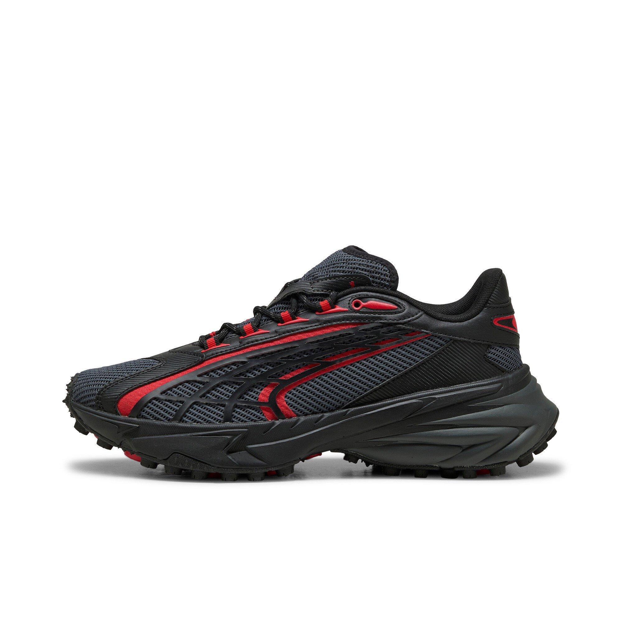 PUMA Spirex Ultra Mentality Men's "Shadow Grey/PUMA Black/PUMA Red" Shoe