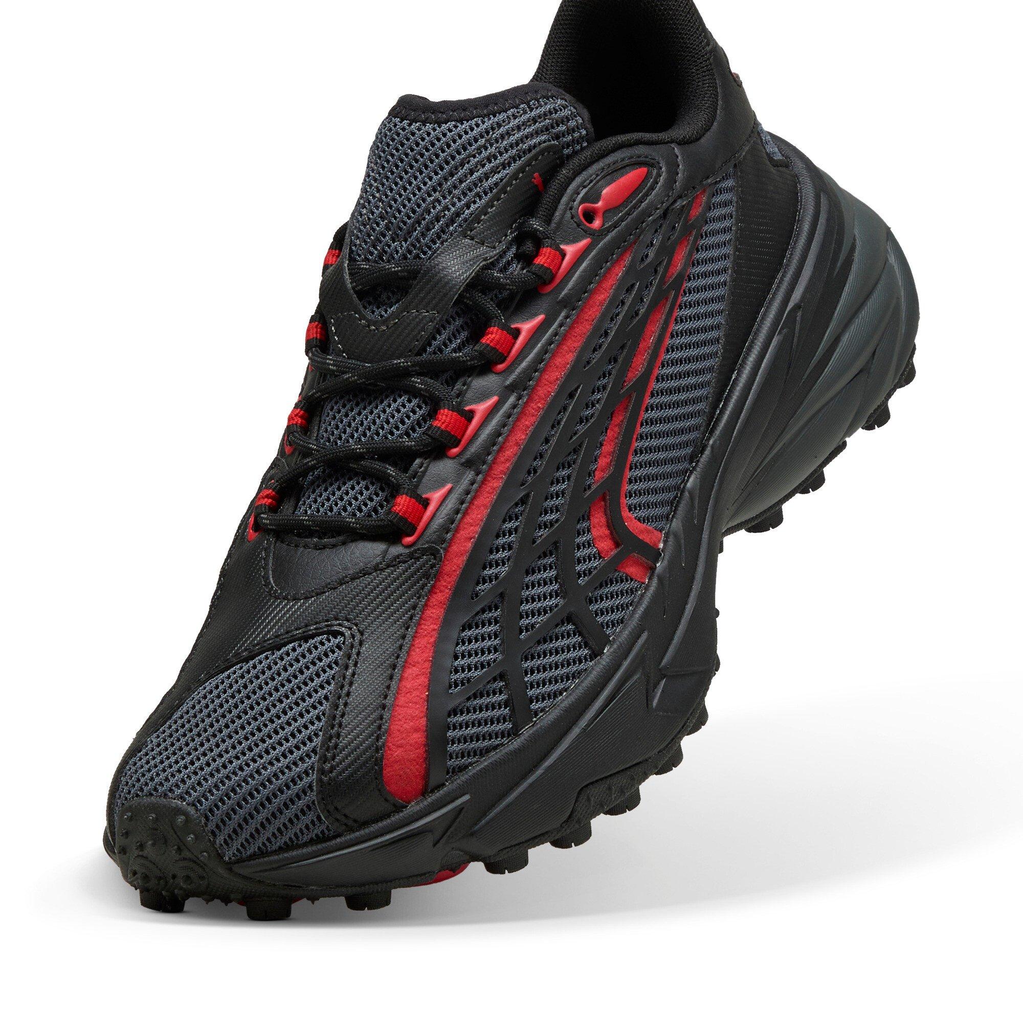 PUMA Spirex Ultra Mentality Men's "Shadow Grey/PUMA Black/PUMA Red" Shoe