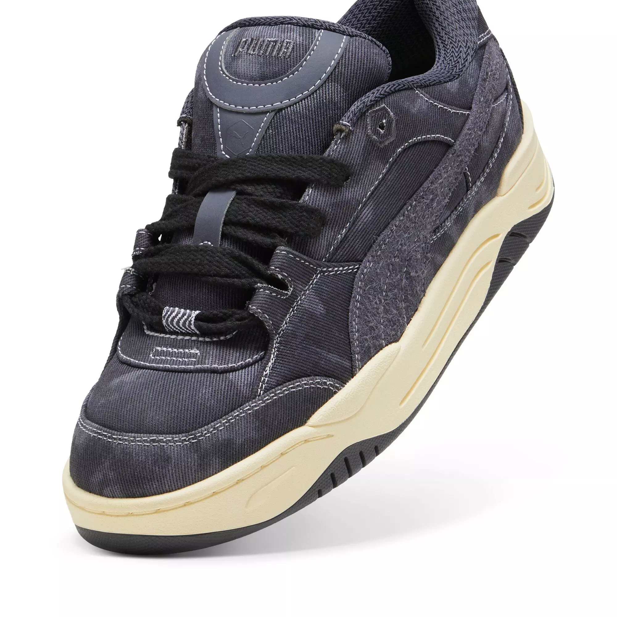 PUMA 180 Acid Wash "Galactic Grey/Midnight Plum" Men's Shoe - GREY/PLUM