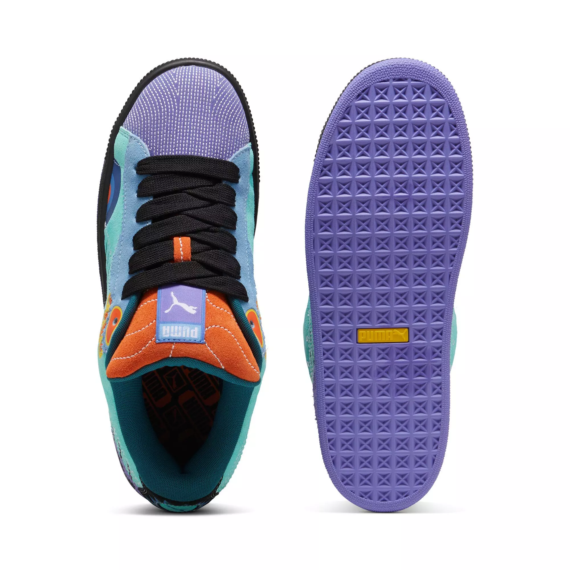PUMA Suede XL DDLM "Mint/Dark Amethyst" Men's Shoe