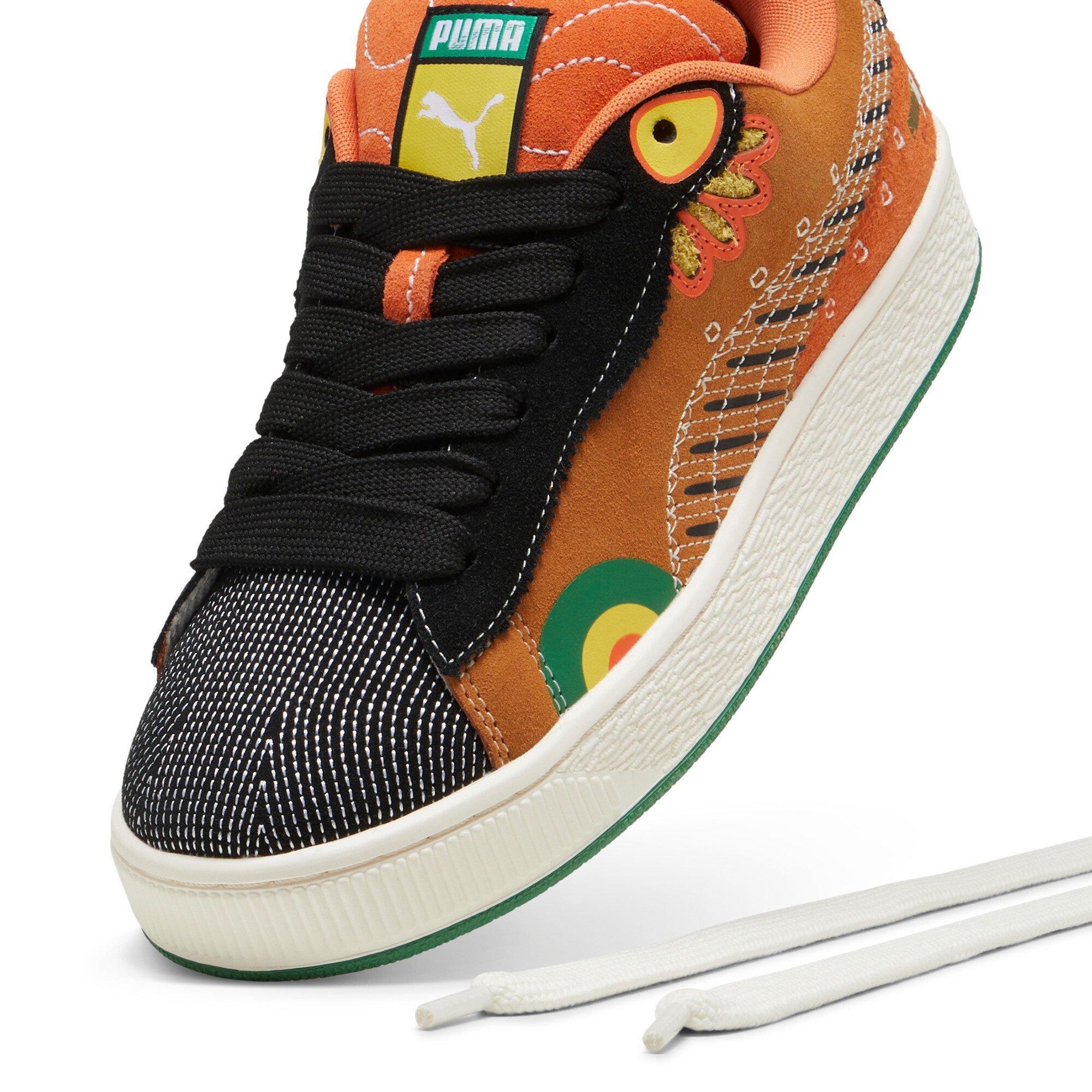 PUMA Suede XL DDLM "Caramel Latte/PUMA Black" Men's Shoe - LATTE/BLACK Thumbnail View 5