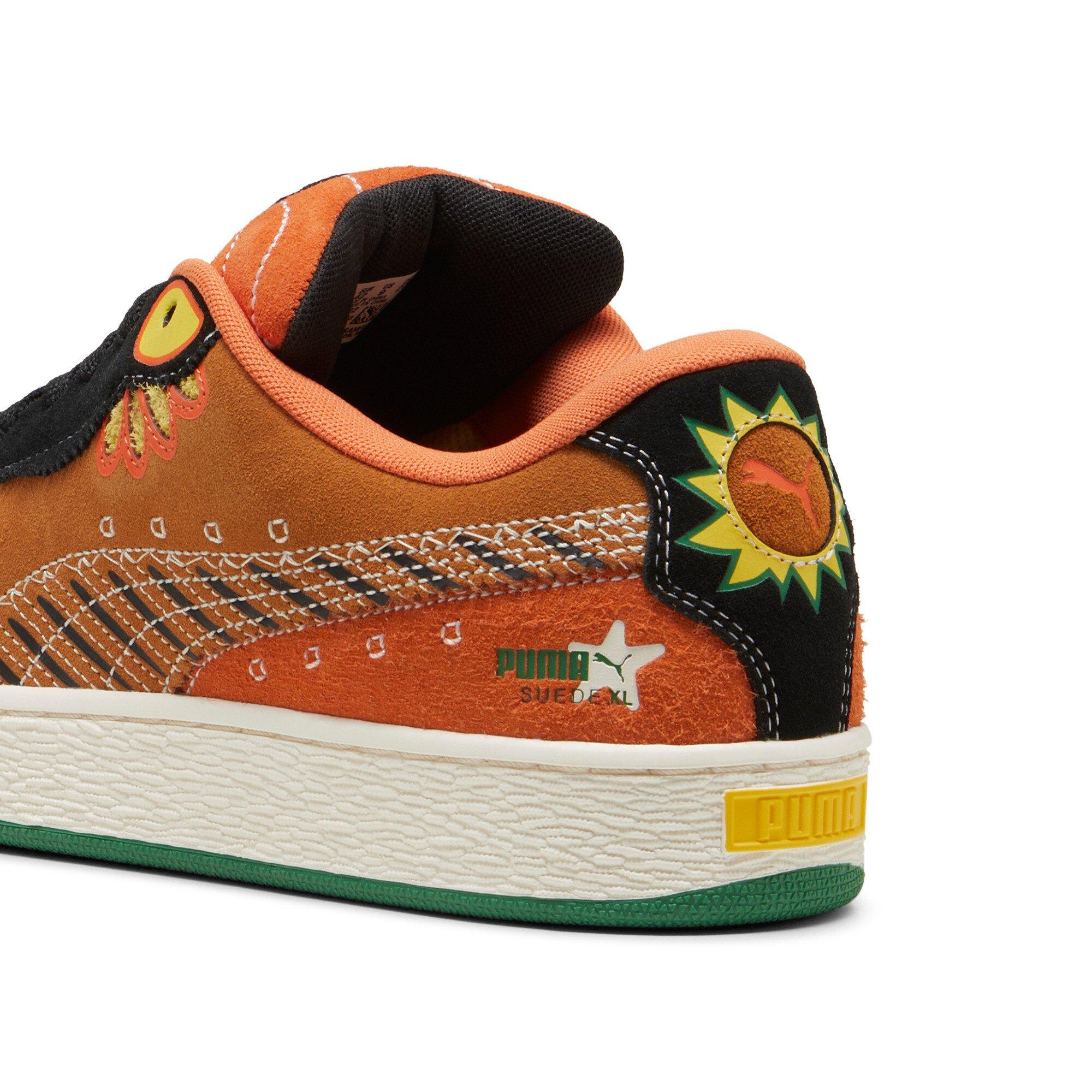 PUMA Suede XL DDLM "Caramel Latte/PUMA Black" Men's Shoe - LATTE/BLACK Thumbnail View 6