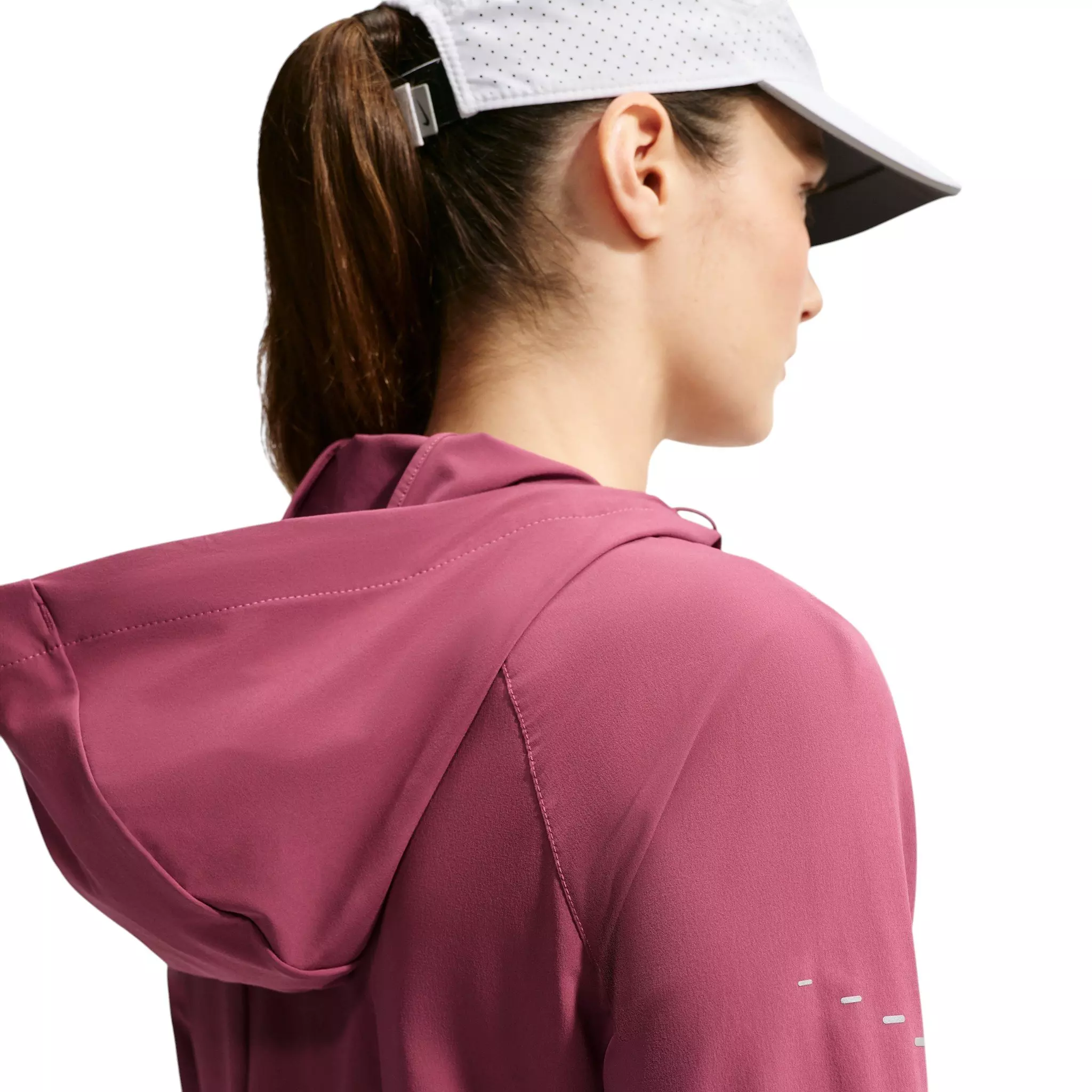 Nike Women's Swift Repel Packable Running Jacket - Pink Smoke - PINK SMOKE