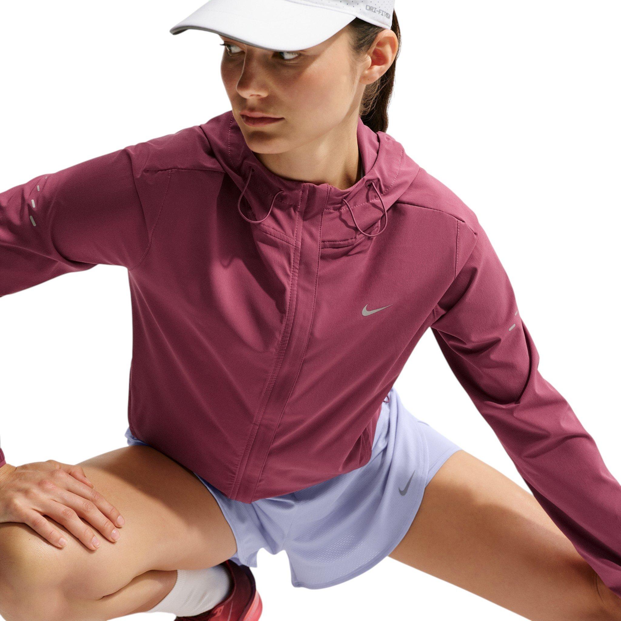Nike Women's Swift Repel Packable Running Jacket - Pink Smoke - PINK SMOKE