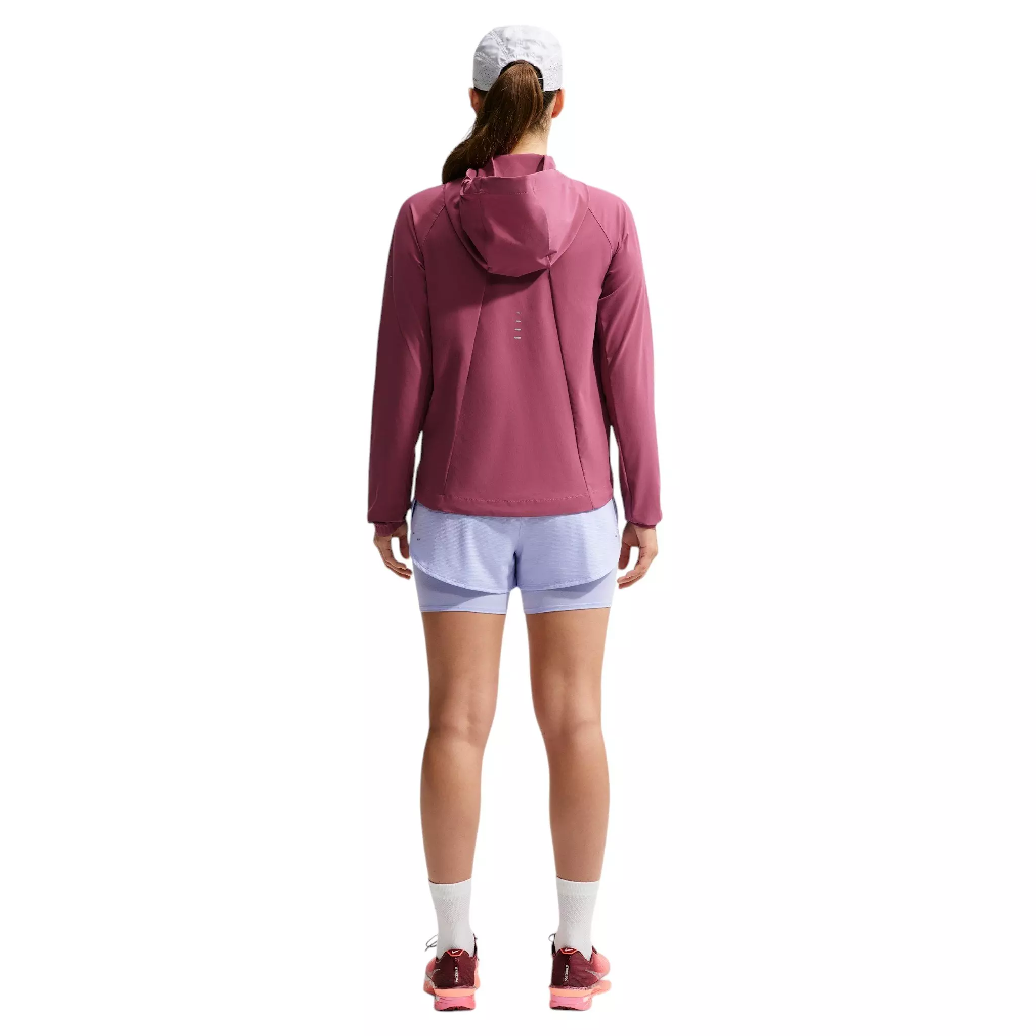 Nike Women's Swift Repel Packable Running Jacket - Pink Smoke - PINK SMOKE