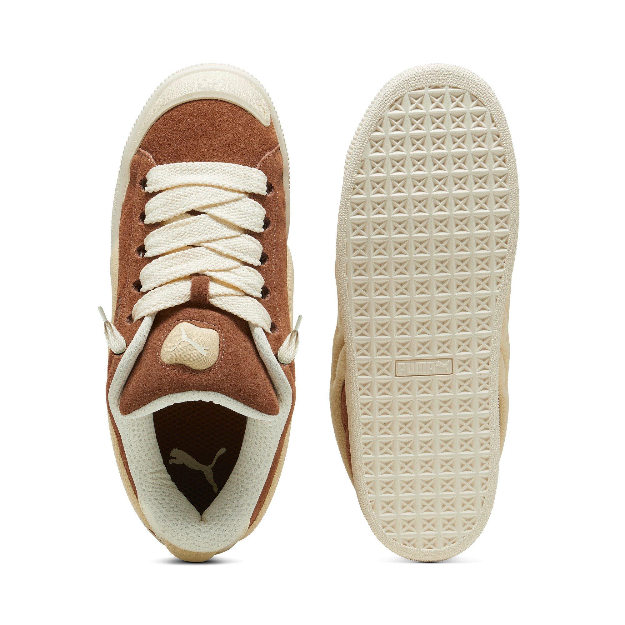 PUMA Suede XL Crush Preserves Men's "Brown Mushroom/Chamomile/Sugared Almond" Shoe