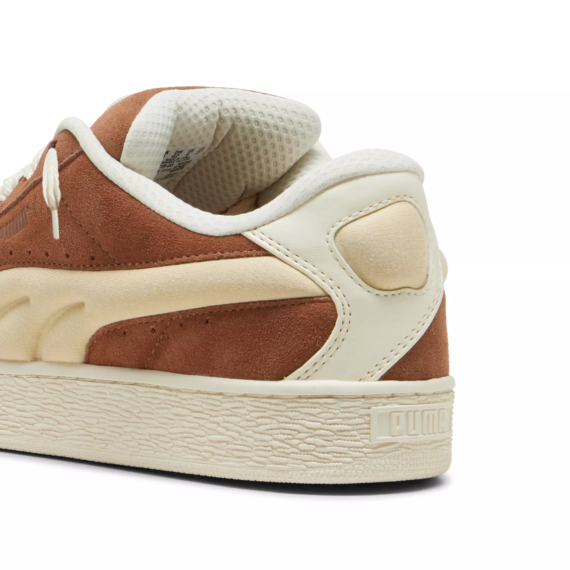 PUMA Suede XL Crush Preserves "Brown Mushroom/Chamomile/Sugared Almond" Men's Shoe - BROWN/CHAMOMILE/ALMOND