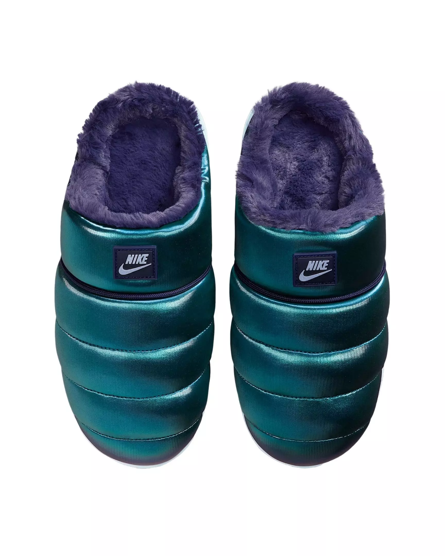 Nike Burrow SE "Ghost/Imperial Purple/Ghost" Women's Slipper - GHOST/PURPLE/GHOST