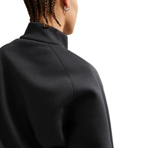 Nike Women's Pregame Fleece Oversized Track Jacket - Black - BLACK