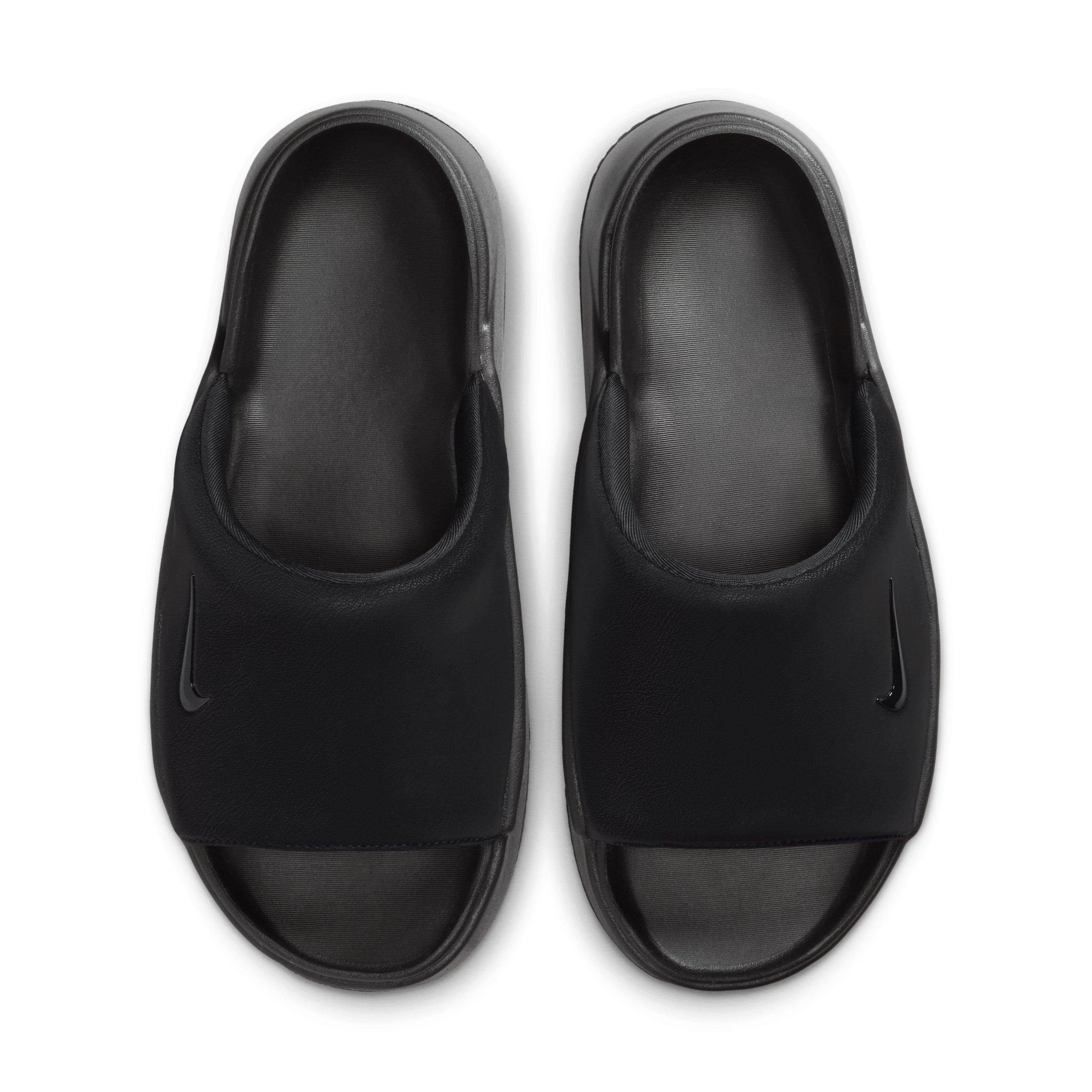 Nike Calm Elevation "Black/Black" Women's Slide - BLACK/BLACK Thumbnail View 4