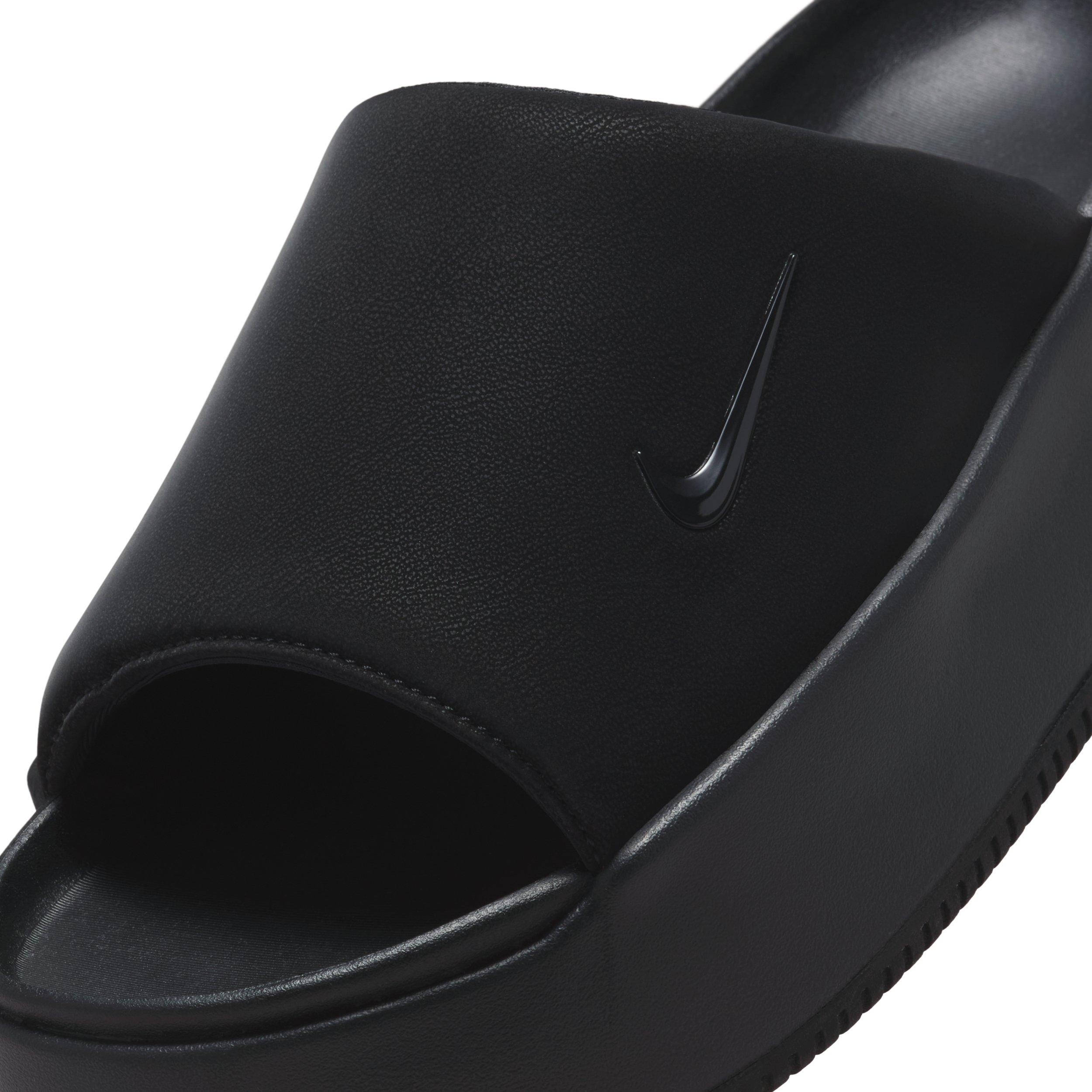 Nike Calm Elevation "Black/Black" Women's Slide - BLACK/BLACK Thumbnail View 6